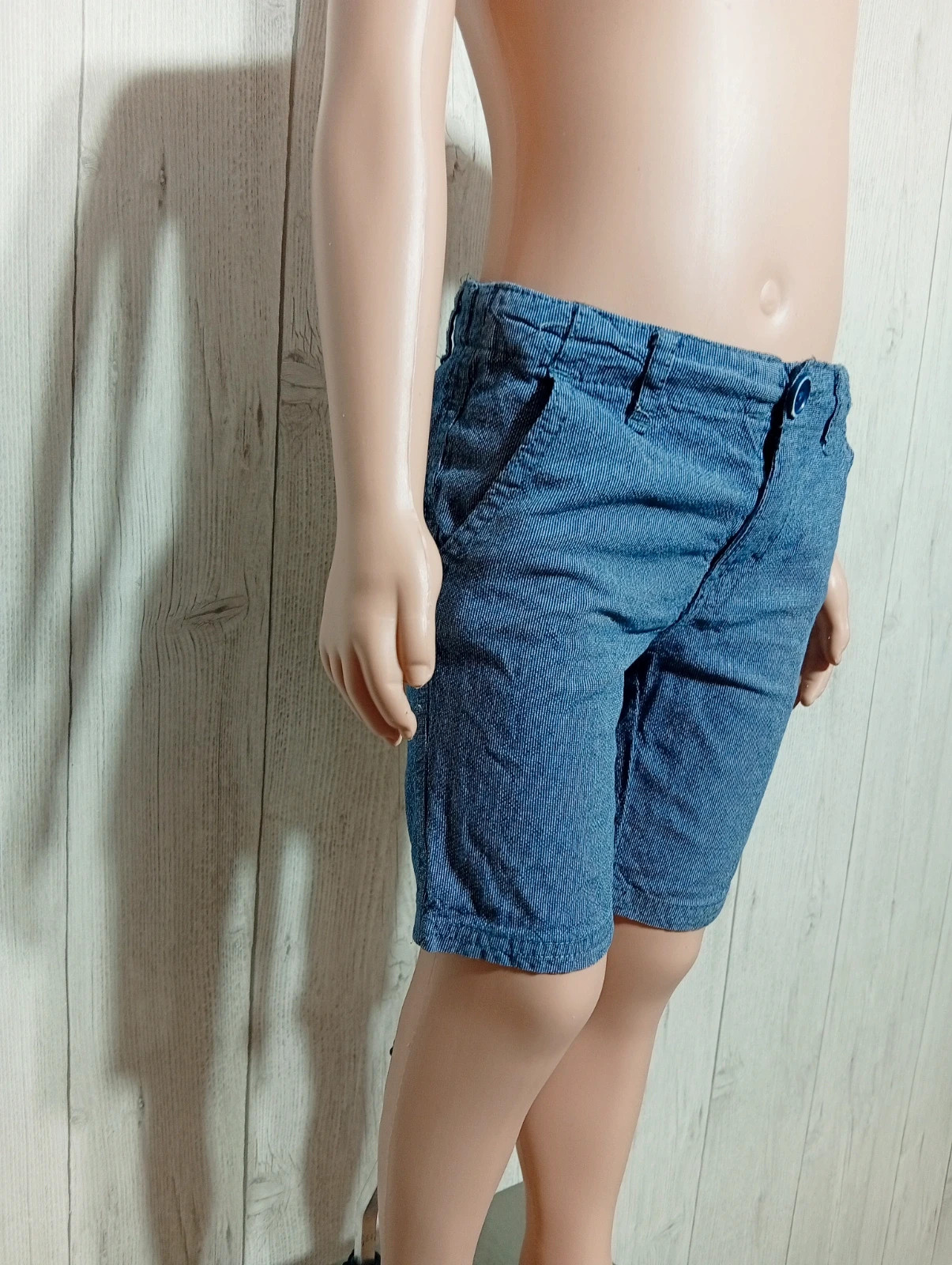 Short garçon- Taille 4 ans (98/104cm) - monoprix- Couleur marine et blanc – Monoprix – taille 4 ans / 104 cm 2