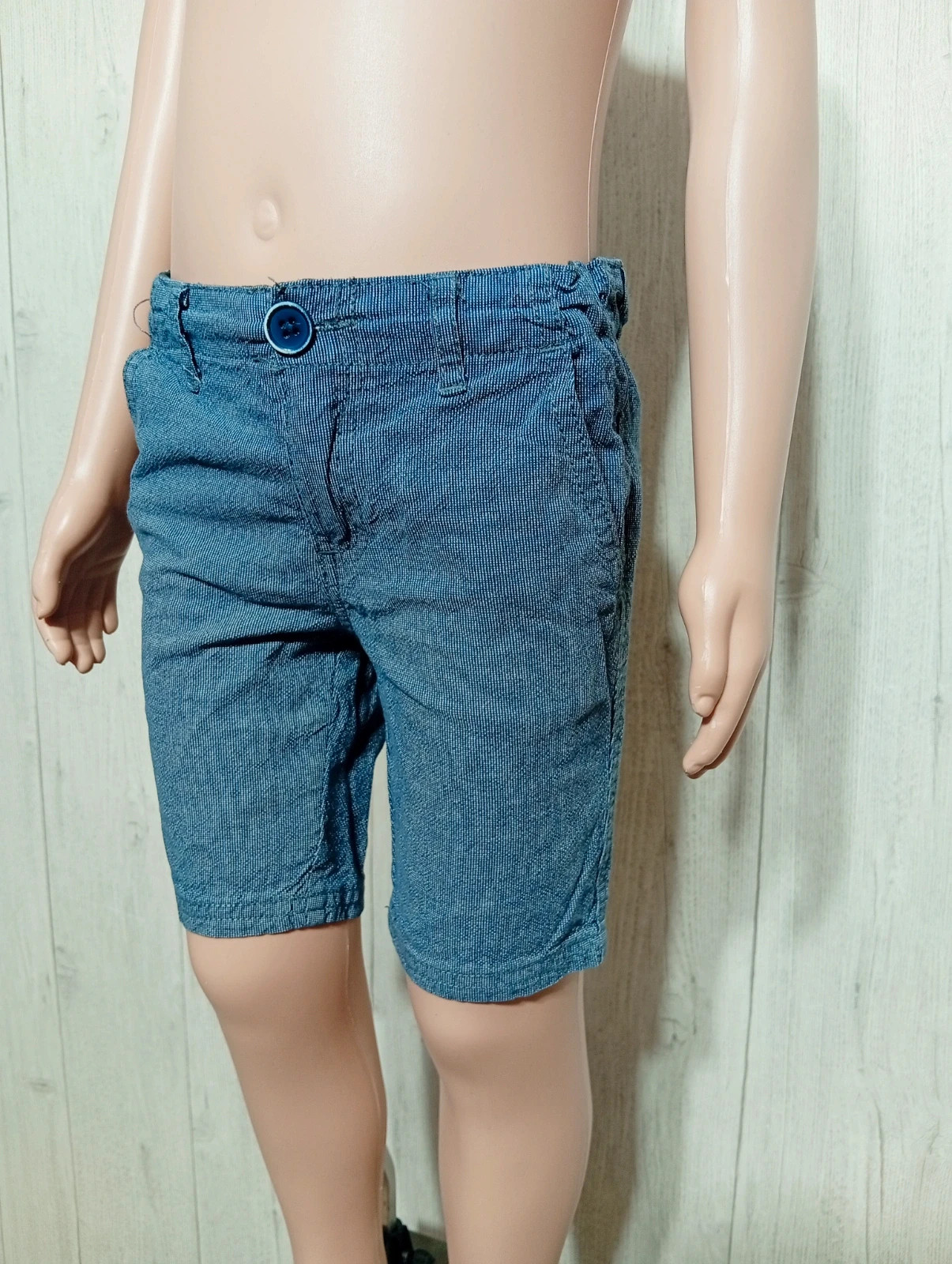 Short garçon- Taille 4 ans (98/104cm) - monoprix- Couleur marine et blanc – Monoprix – taille 4 ans / 104 cm 3
