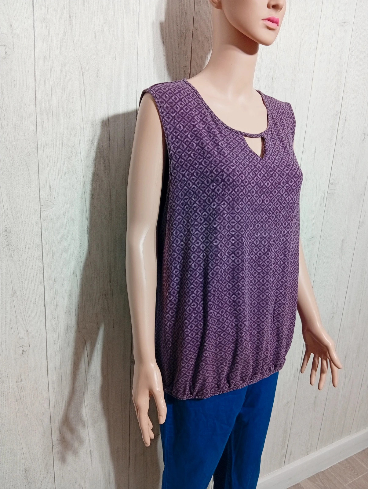 Blouse femme- Taille 50/52 - BPC -couleur violet – BPC – taille 5XL / 50 / 22 4