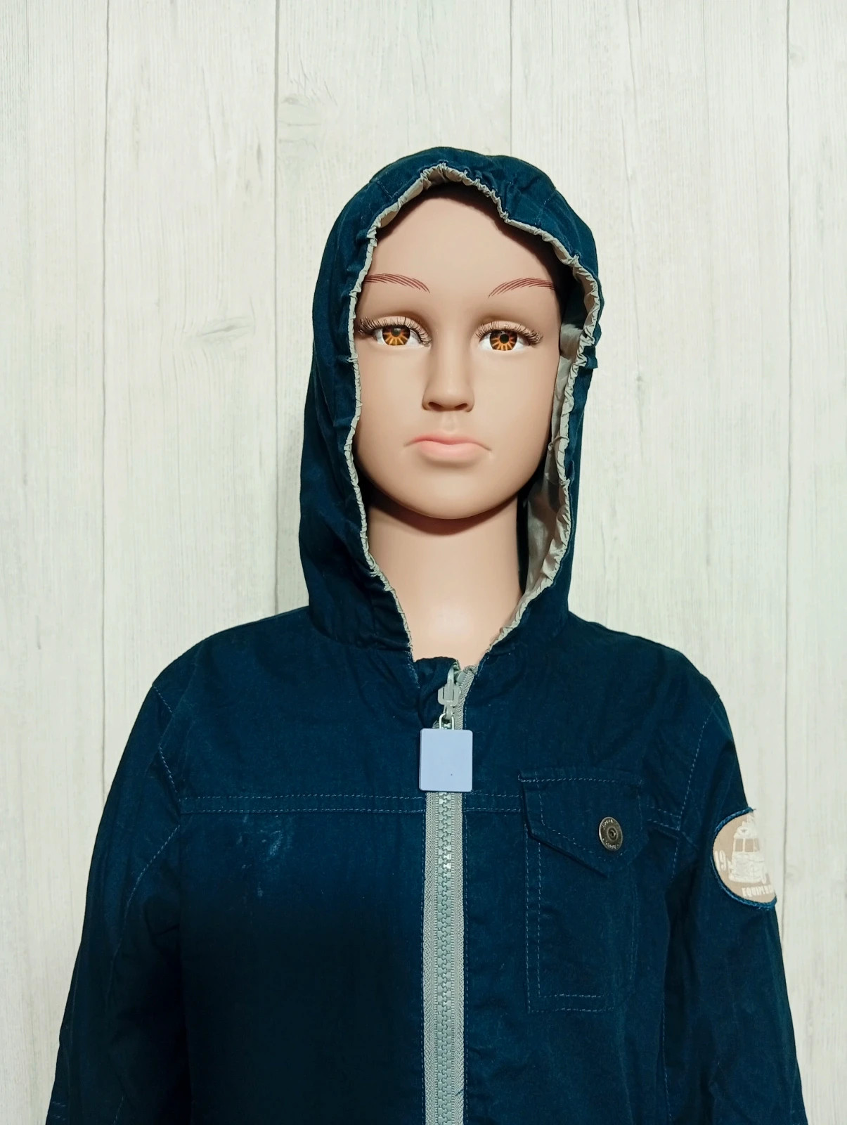 Veste coupe vent reversible garcon - Taille 3 ans (94 cm) - verbaudet - couleur marine – Vertbaudet – taille 3 ans / 98 cm 2