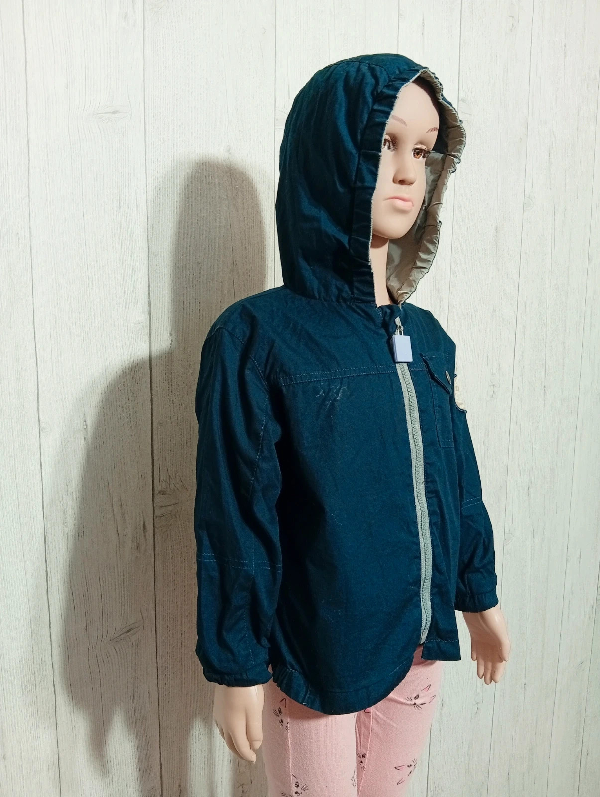 Veste coupe vent reversible garcon - Taille 3 ans (94 cm) - verbaudet - couleur marine – Vertbaudet – taille 3 ans / 98 cm 4
