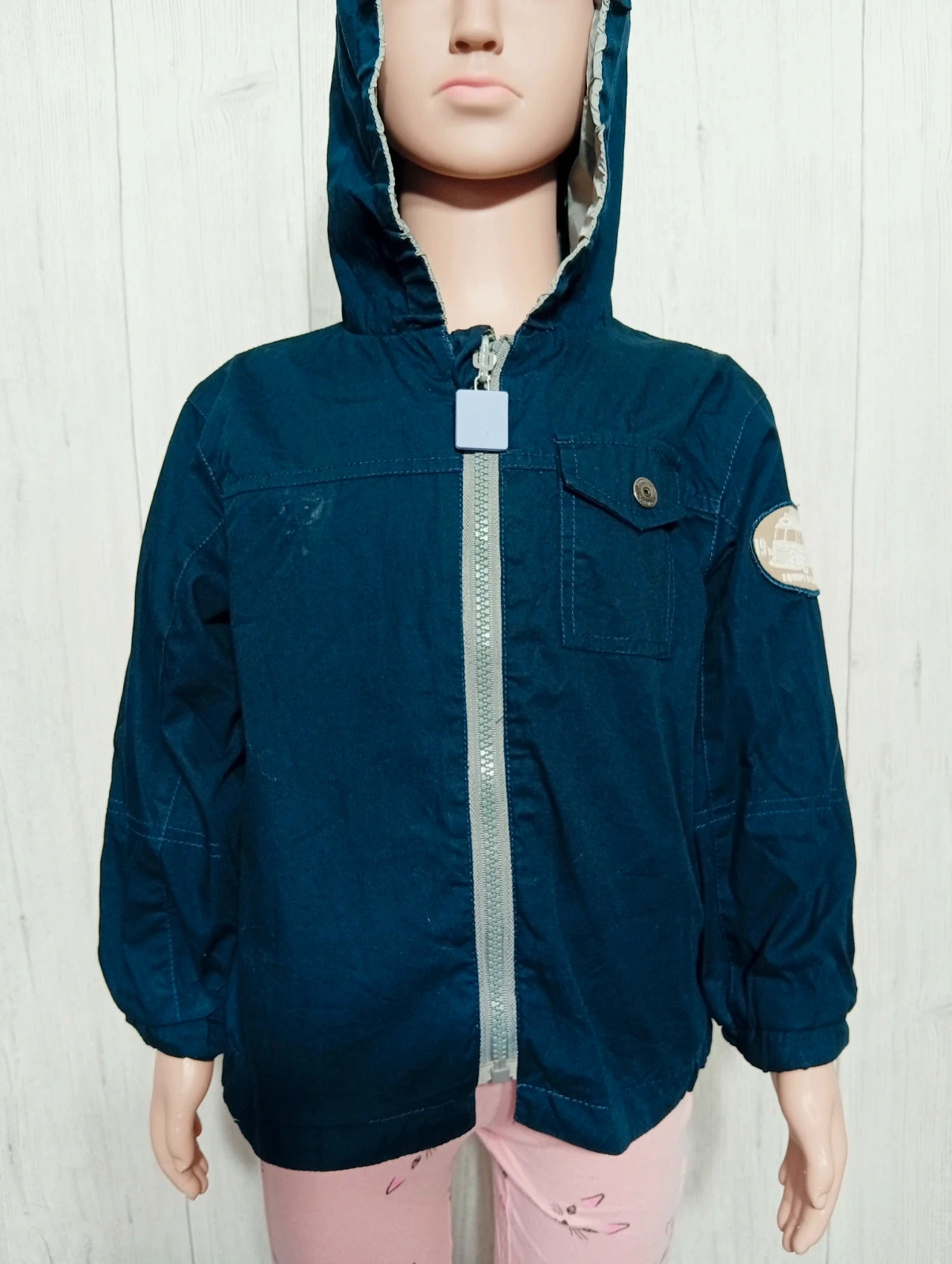 Veste coupe vent reversible garcon - Taille 3 ans (94 cm) - verbaudet - couleur marine – Vertbaudet – taille 3 ans / 98 cm 3