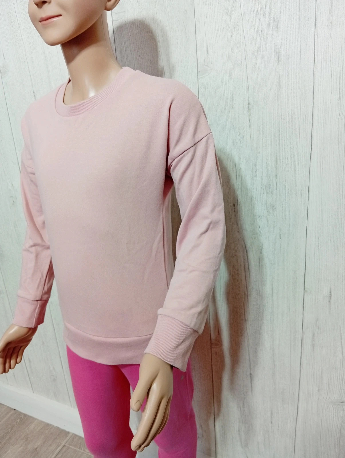 Pull fille- taille 7/8 ans ( 123/130cm) - Decathlon- couleur rose – Decathlon – taille 7 ans / 122 cm 5