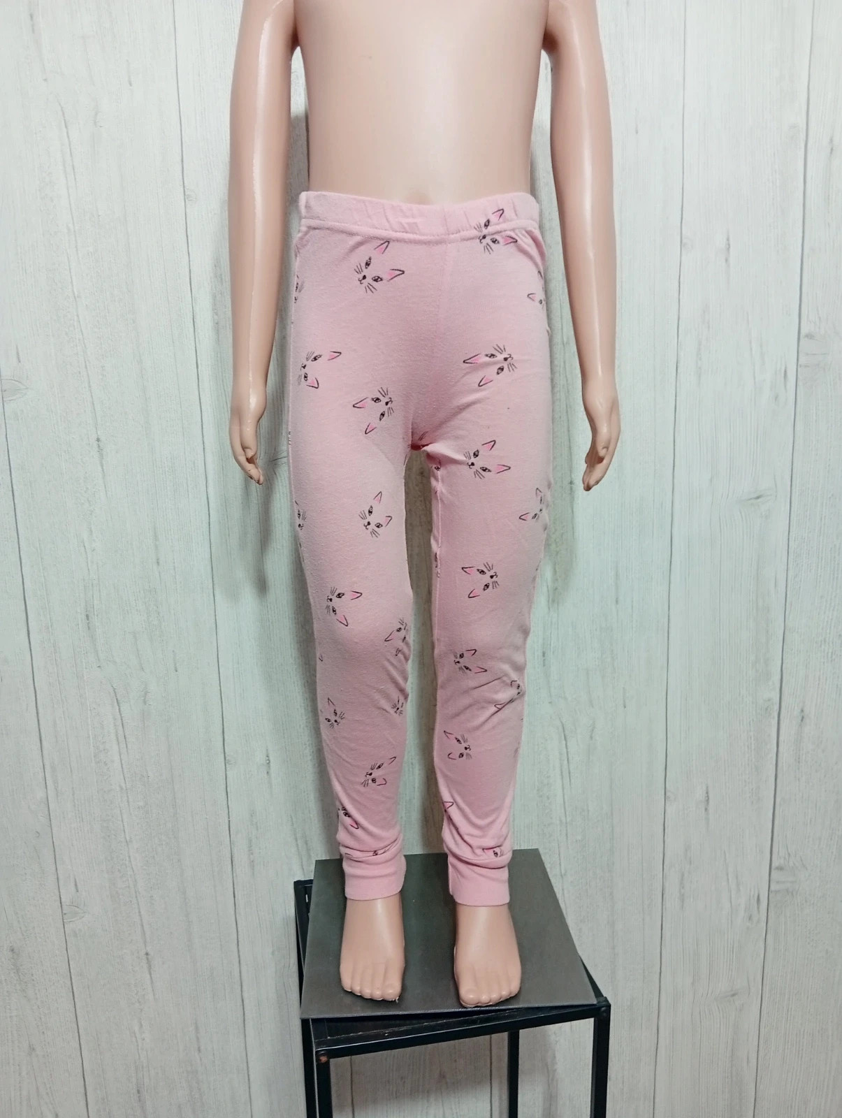 Leggins fille - Taille 3/4 ans ( 98/104 cm) - Zeeman - couleur rose et noir