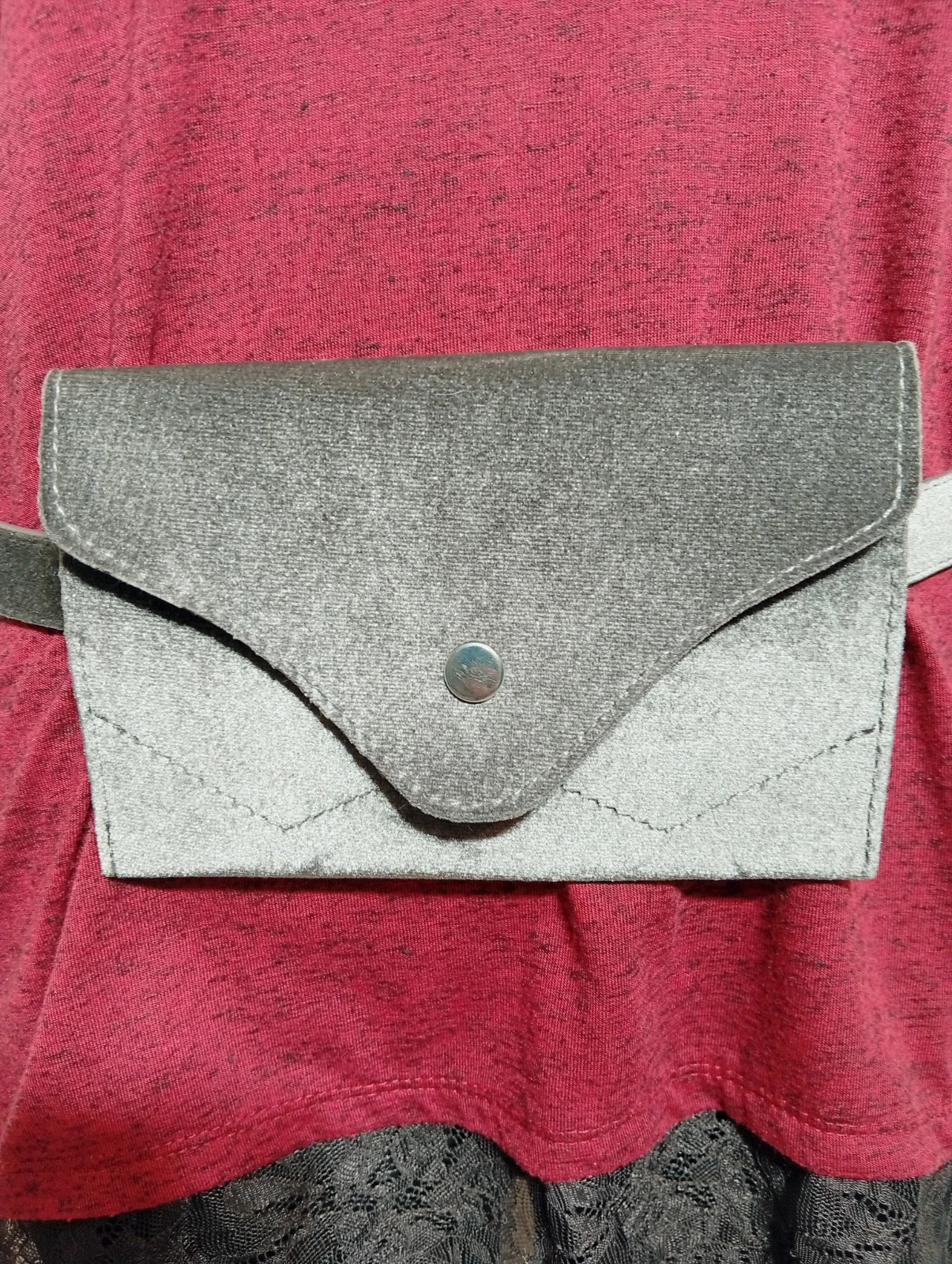 Sacoches femme - Taille 17×11- couleur gris