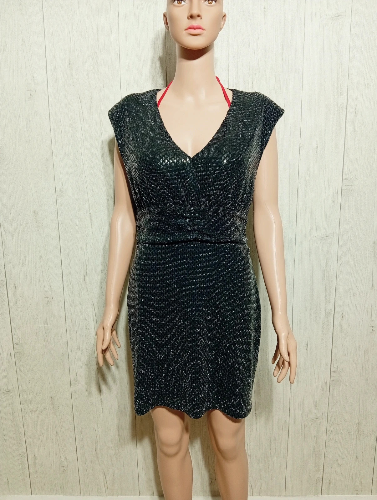 Robe femme - taille L/40 - Morgan- couleur noir