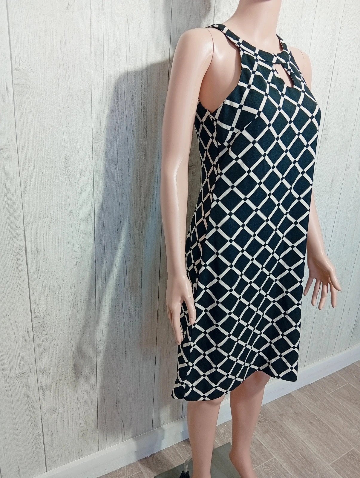 Robe femme - Taille M/38-Almatrichi-couleur noir et creme – Almatrichi – taille M / 38 / 10 4