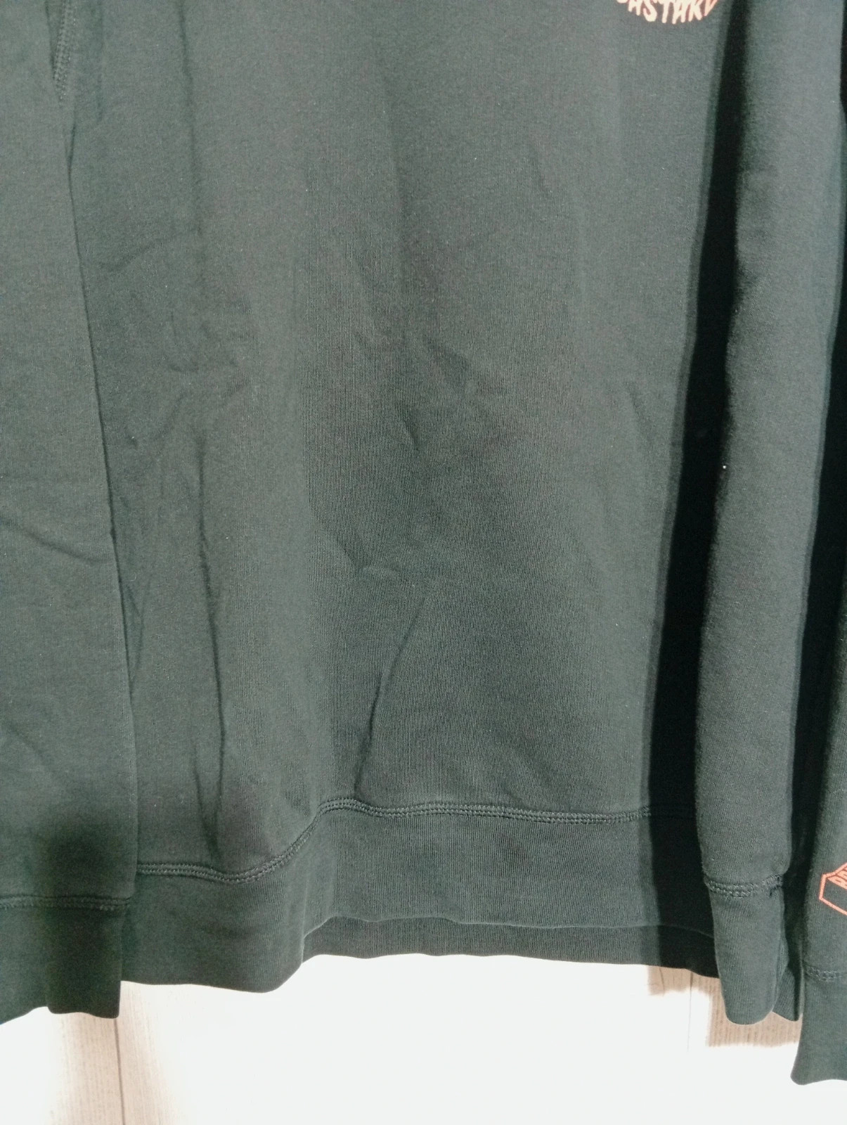 Pull homme- taille XXL/44- Brique House -stanley- couleur noir et orange – Stanley – taille XXL 3