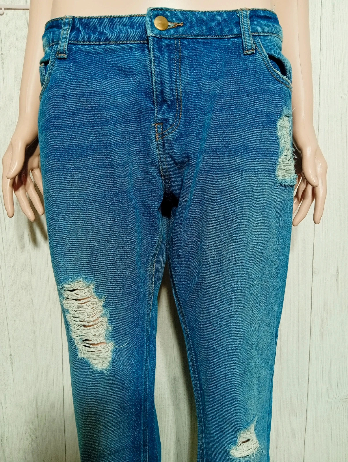 Jeans femme - taille L/40- Women Only - couleur bleu – Women Only – taille L / 40 / 12 2