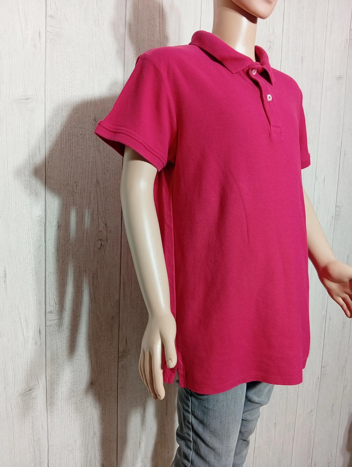 Polo manche courte garcon - Taille 13/14 ans - Tex - couleur rouge – TEX – taille 13 ans / 158 cm 4
