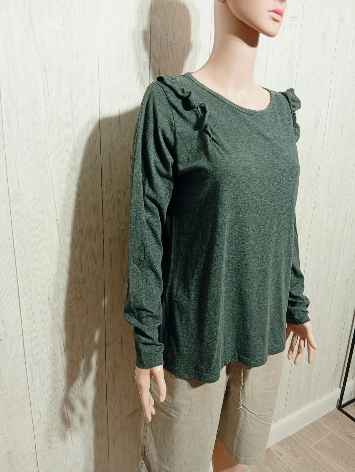 Blouse manche longue femme- Taille 46-Zeeman-couleur gris – Zeeman – taille XXXL / 46 / 18 4