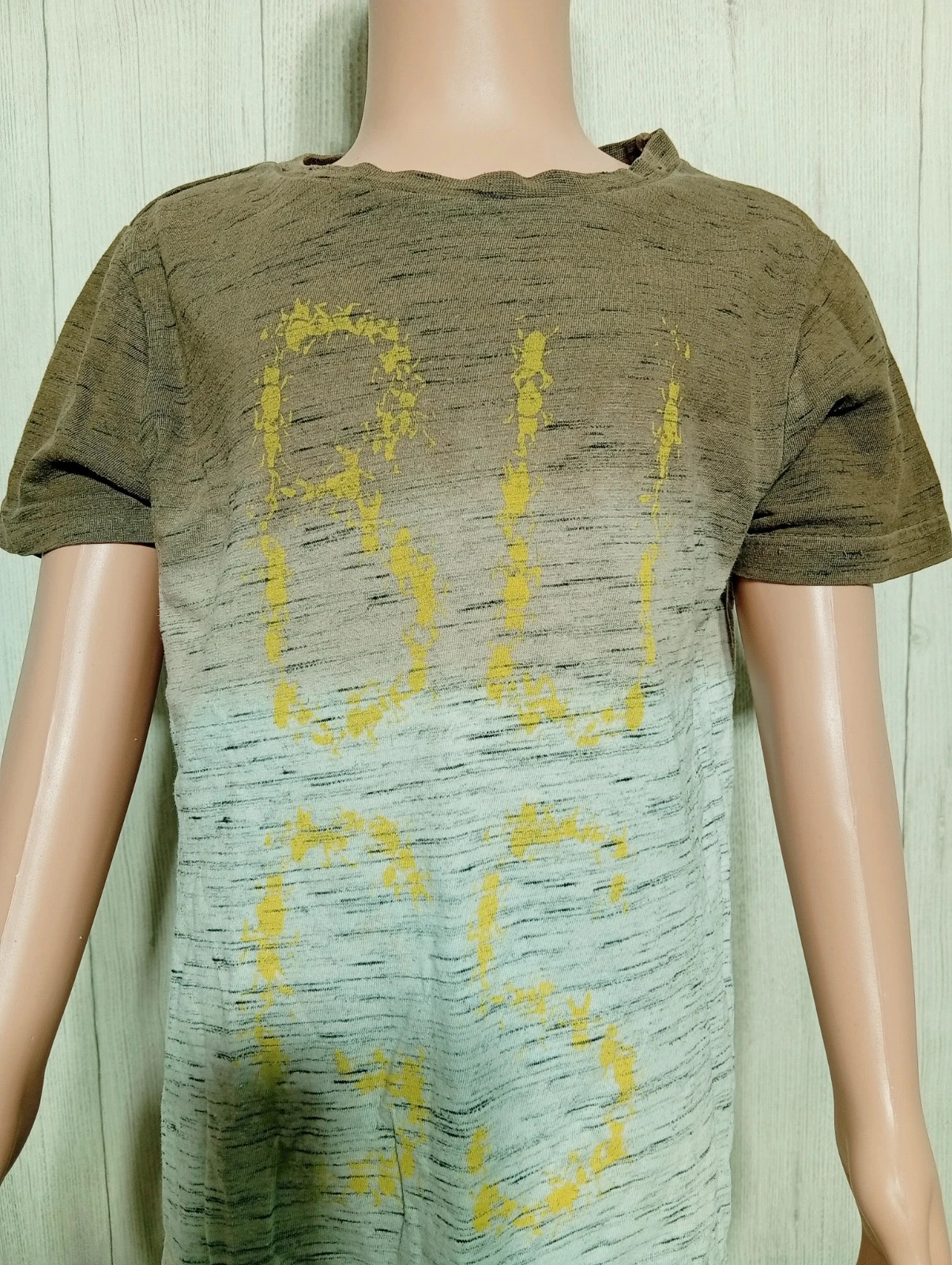 T-shirt garcon - Taille 6 ans ( 114/129 cm) - Kiabi - couleur gris marron et vert – Kiabi – taille 6 ans / 116 cm 2