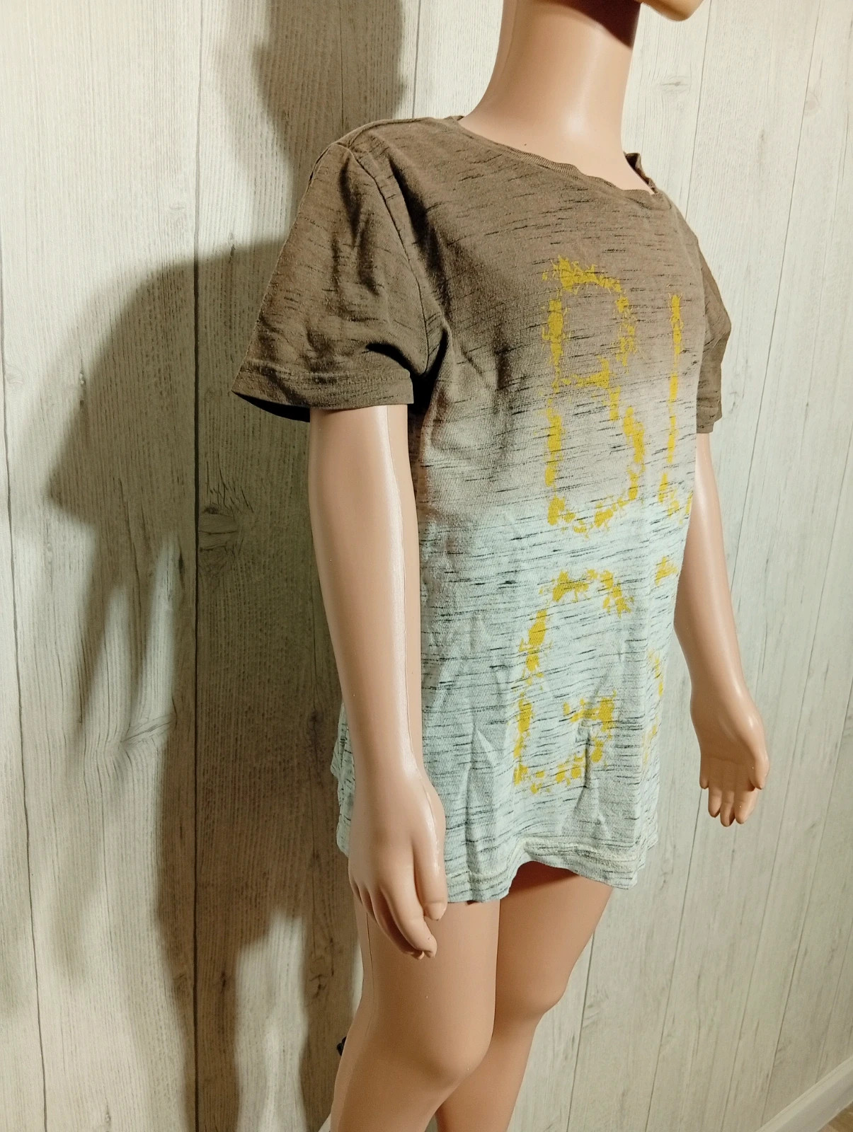 T-shirt garcon - Taille 6 ans ( 114/129 cm) - Kiabi - couleur gris marron et vert – Kiabi – taille 6 ans / 116 cm 4