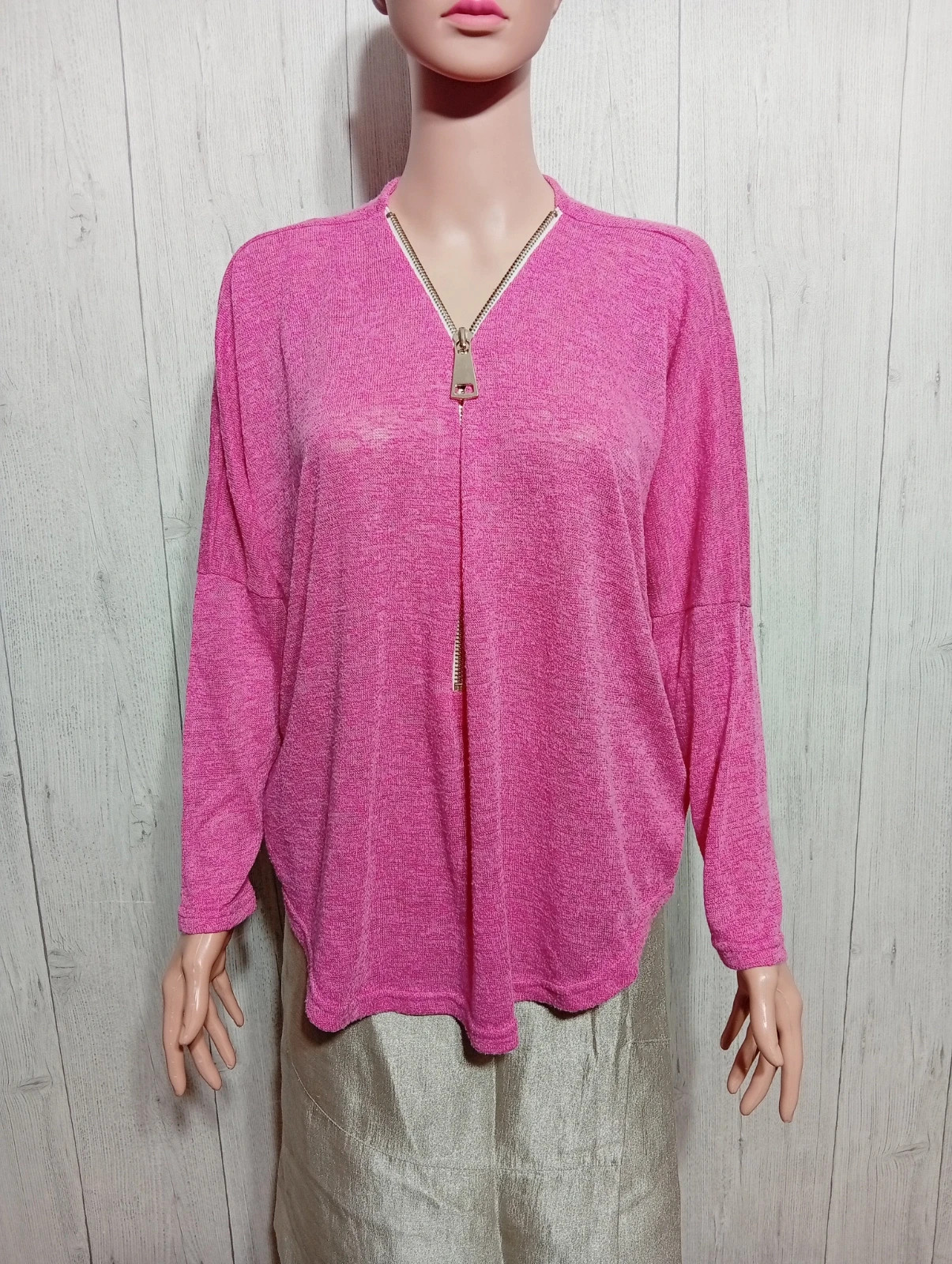 Blouse femme - Taille unique - vie ta vie- couleur fushia – Vie ta Vie – taille Taille unique