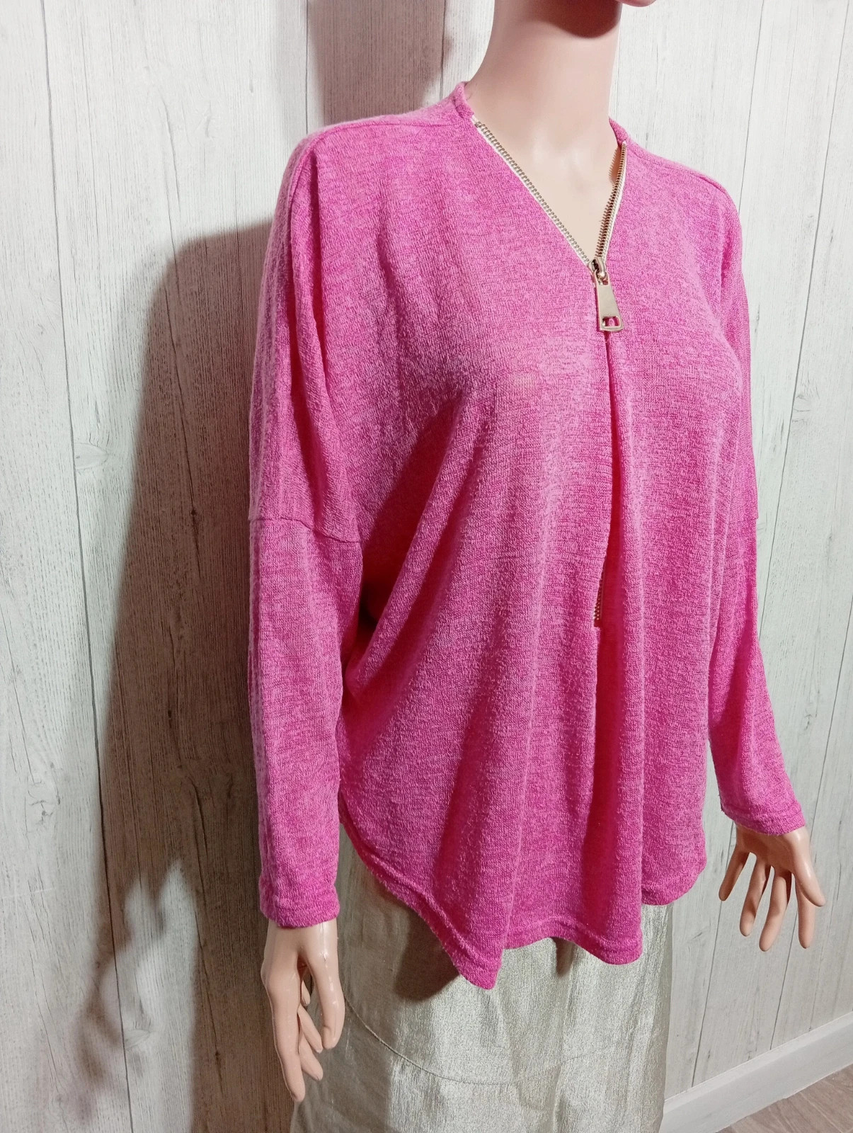 Blouse femme - Taille unique - vie ta vie- couleur fushia – Vie ta Vie – taille Taille unique 4