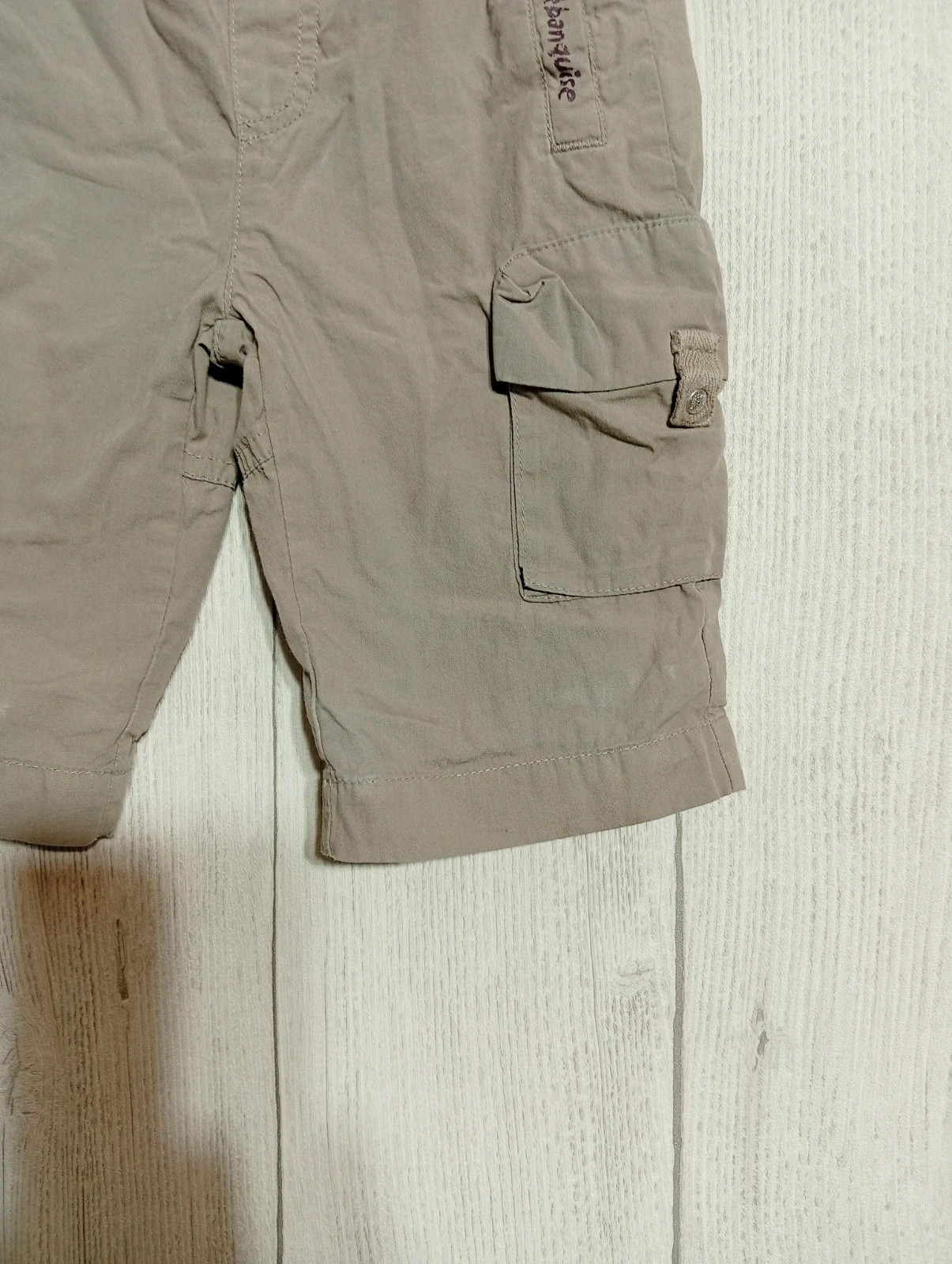 Pantalon garcon- Taille 6 mois (67 cm ) - Kiabi Baby- couleur gris – Kiabi – taille 6-9 mois / 68 cm 4
