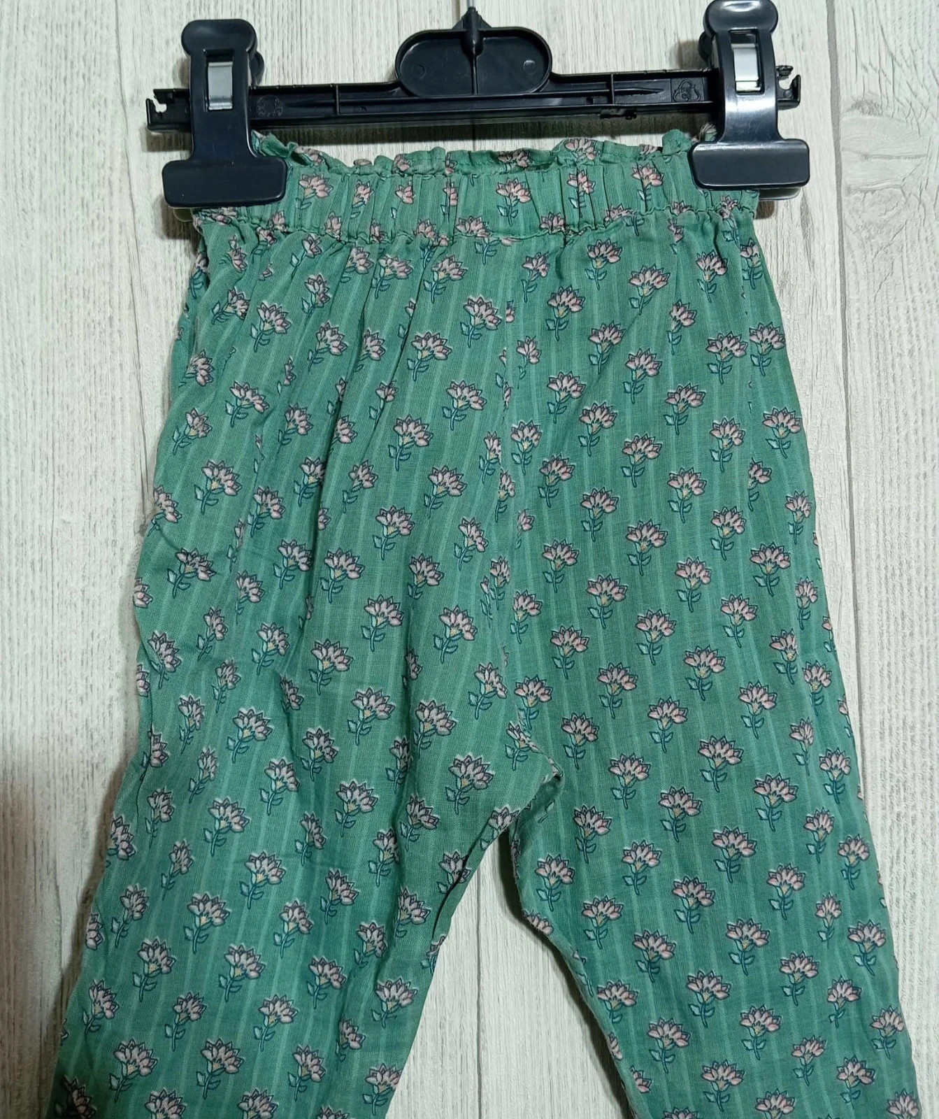 Sarouel fille - Taille 9 mois ( 71 cm) - Tape à loeil - couleur vert et rose – Tape à l'œil – taille 9-12 mois / 74 cm 5