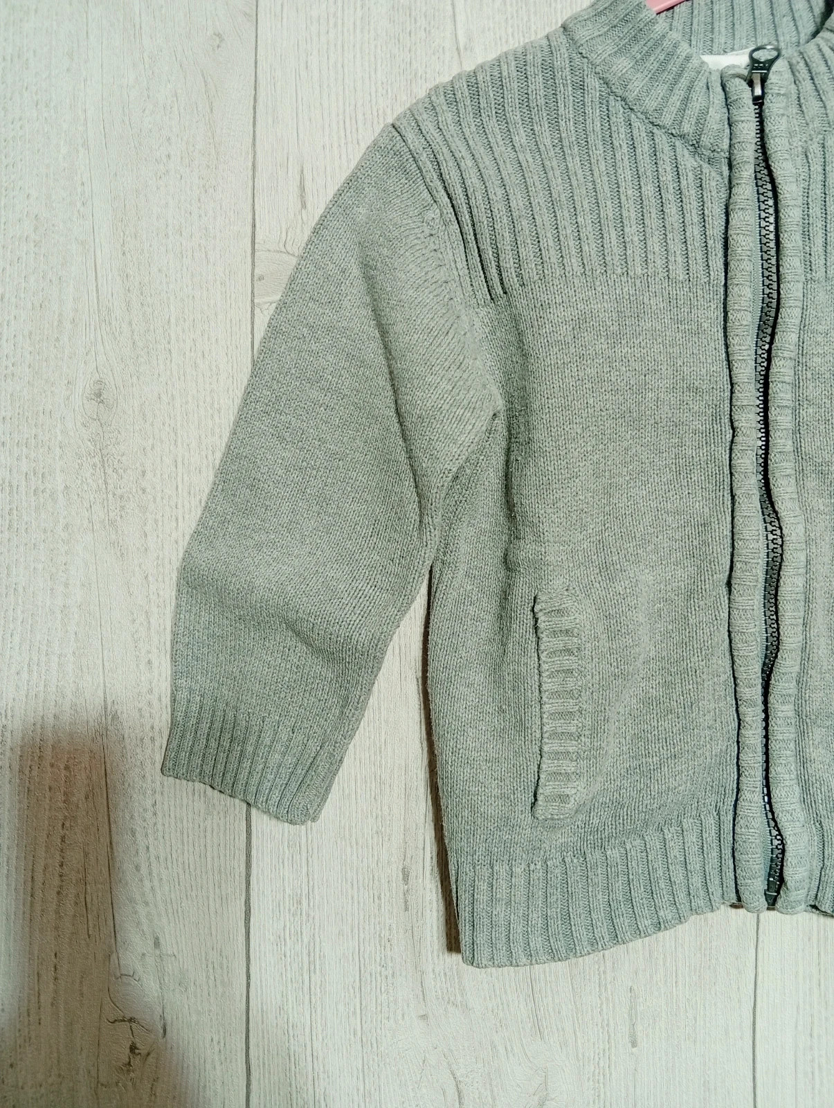 Gilet garcon - Taille 2 ans ( 86 cm) - Kidkanai- couleur gris – Kid Kanai – taille 18-24 mois / 86 cm 4