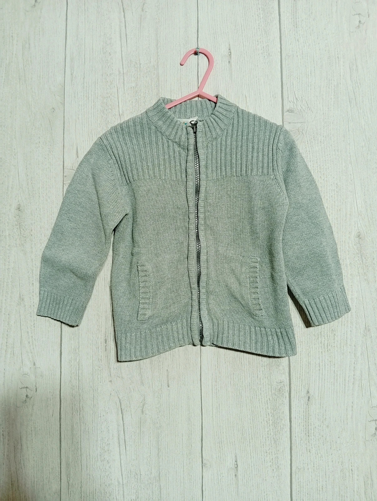 Gilet garcon - Taille 2 ans ( 86 cm) - Kidkanai- couleur gris