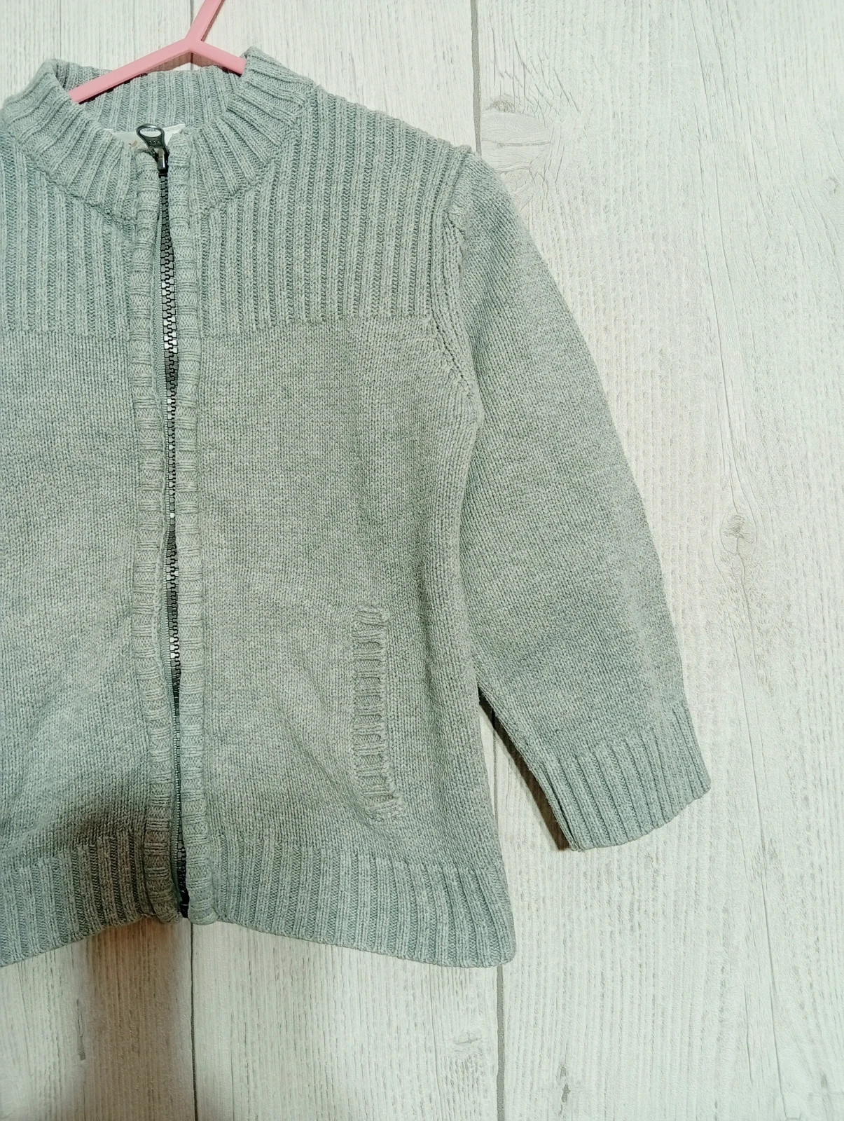 Gilet garcon - Taille 2 ans ( 86 cm) - Kidkanai- couleur gris – Kid Kanai – taille 18-24 mois / 86 cm 5
