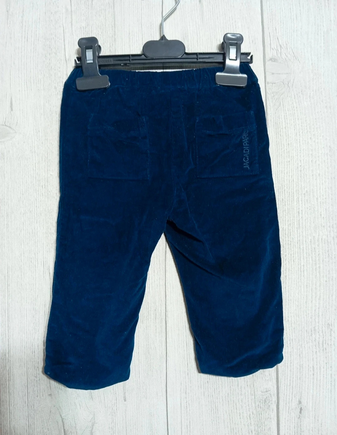 Pantalon garcon - Taille 12 mois ( 74 cm) - jacadi - couleur marine – Jacadi – taille 9-12 mois / 74 cm 4