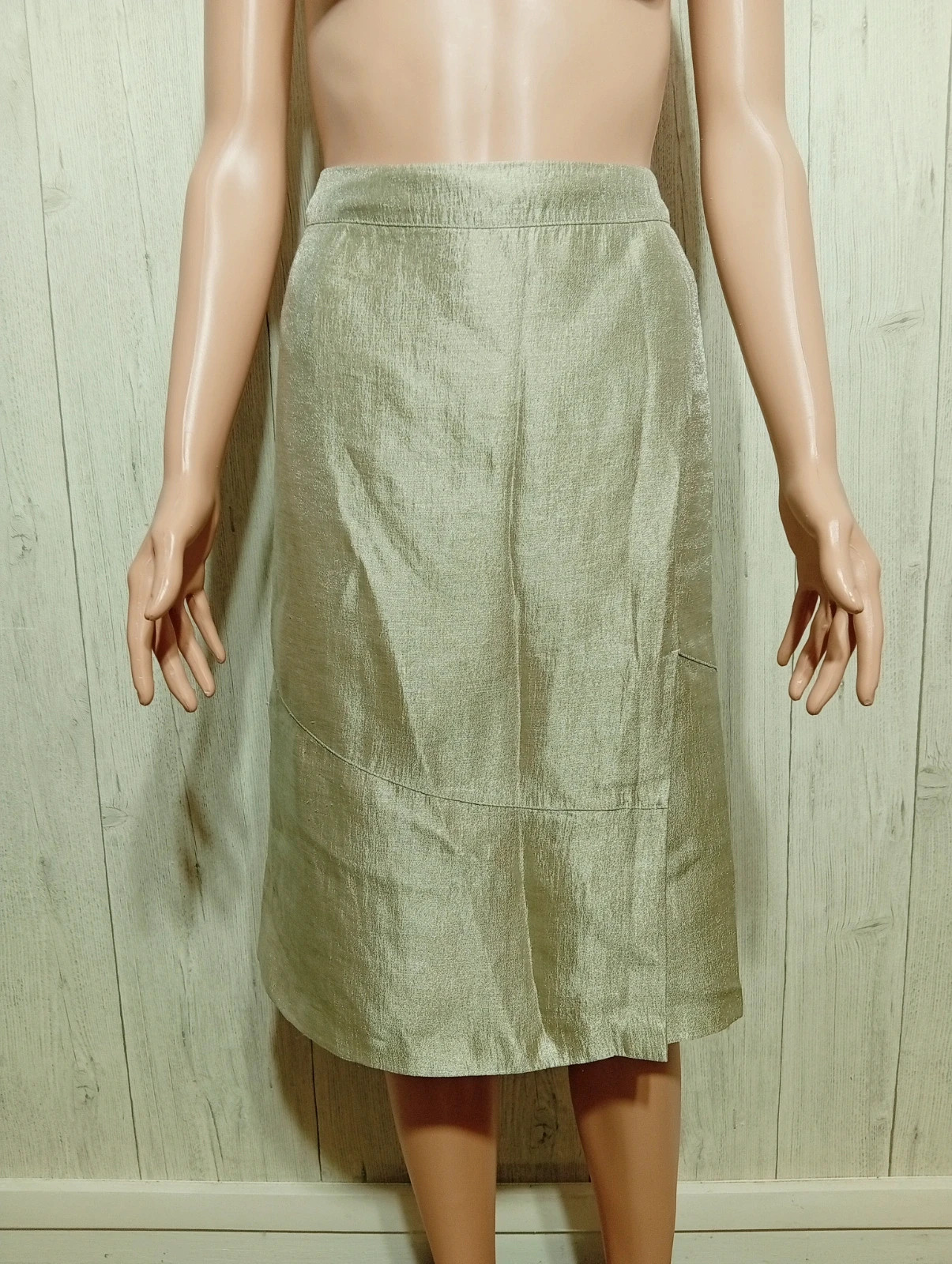 Jupe longue femme - Taille 50 - Christine Laure - Couleur dore