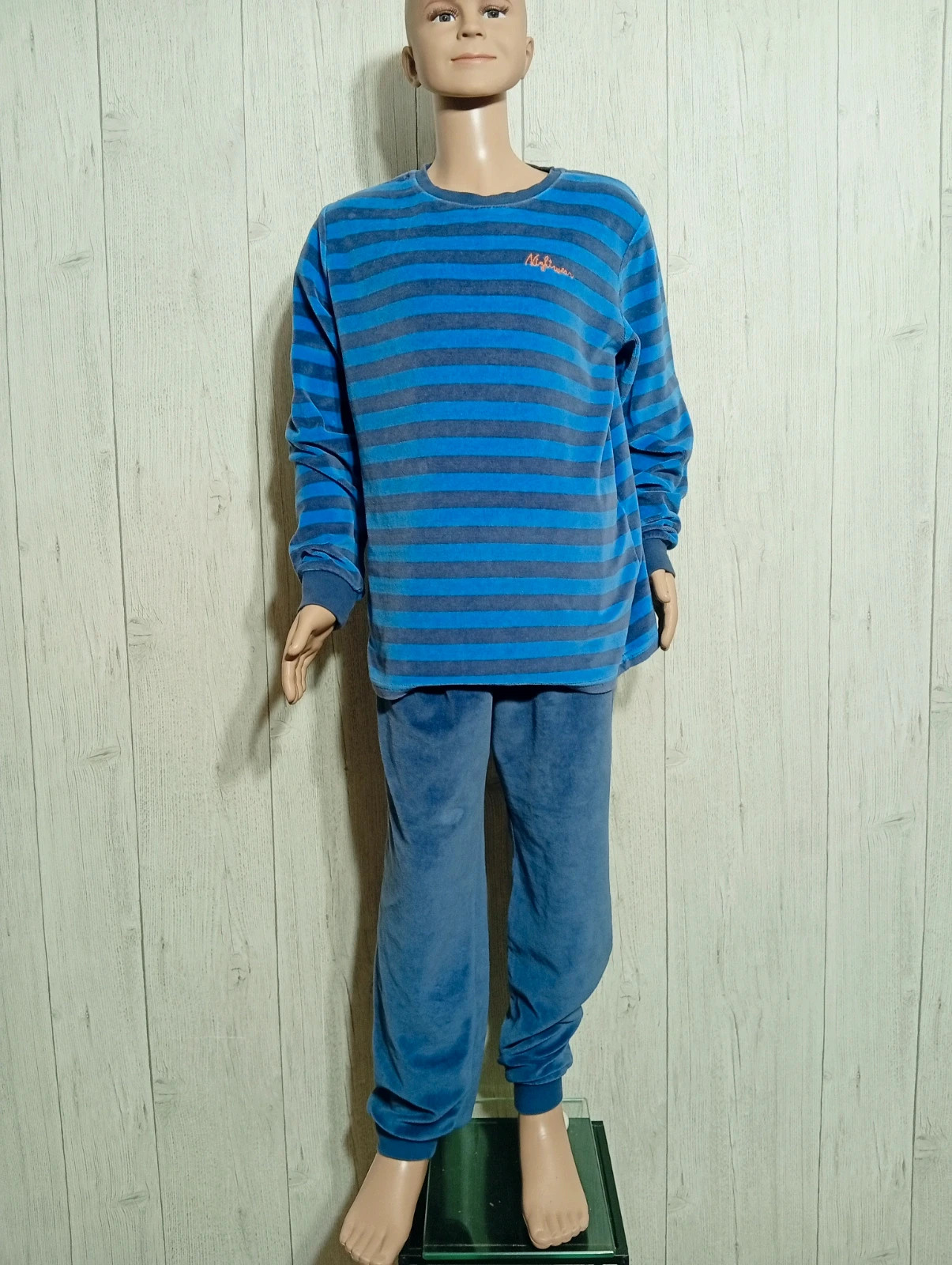 Ensemble de pyjama 2 pièces garcon - Taille 11/12 ans - Tex - couleur bleu et marine
