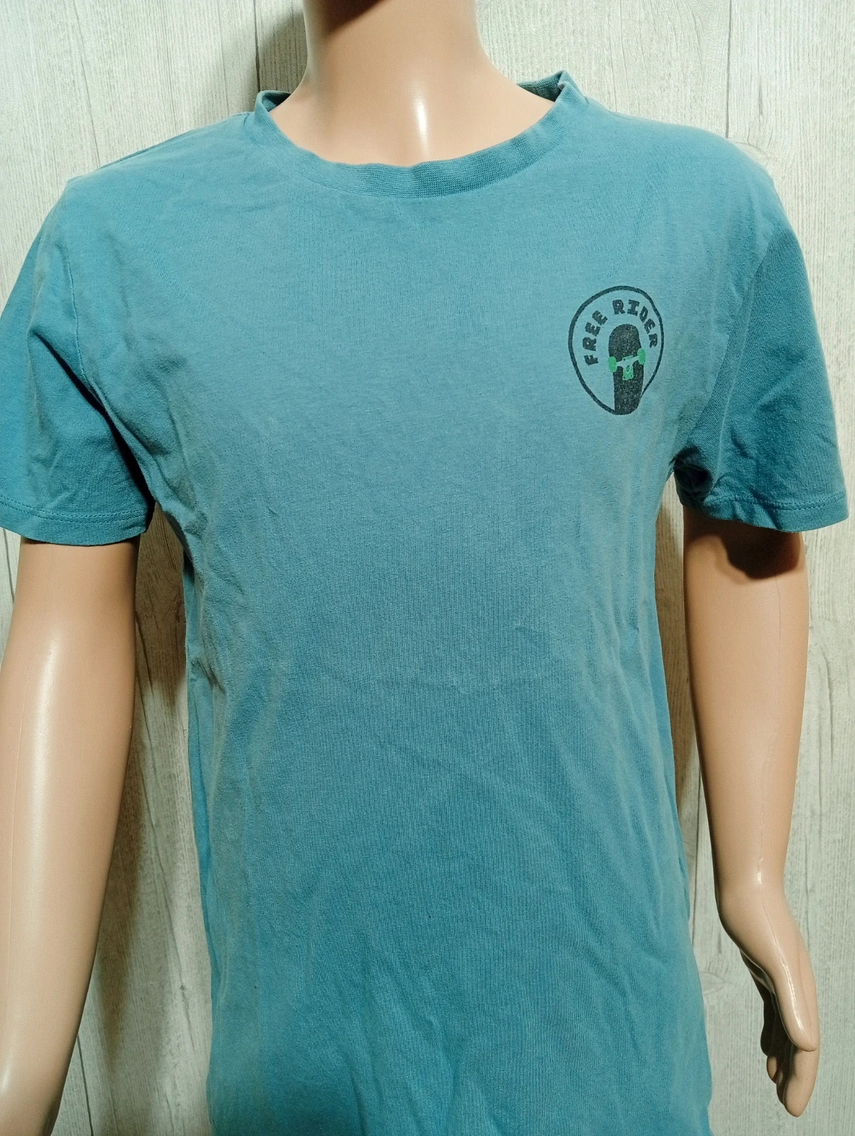 T-shirt manche courte garcon - Taille 12 ans (150 cm ) - RR- couleur bleu et noir – RR – taille 12 ans / 152 cm 2