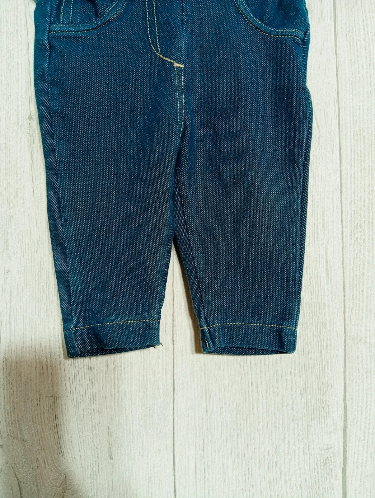Leggins fille- taille 6 mois (67 cm ) - kitchoun - couleur marine – Kitchoun – taille 6-9 mois / 68 cm 3