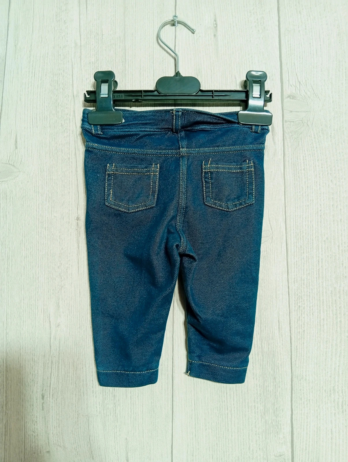 Leggins fille- taille 6 mois (67 cm ) - kitchoun - couleur marine – Kitchoun – taille 6-9 mois / 68 cm 4