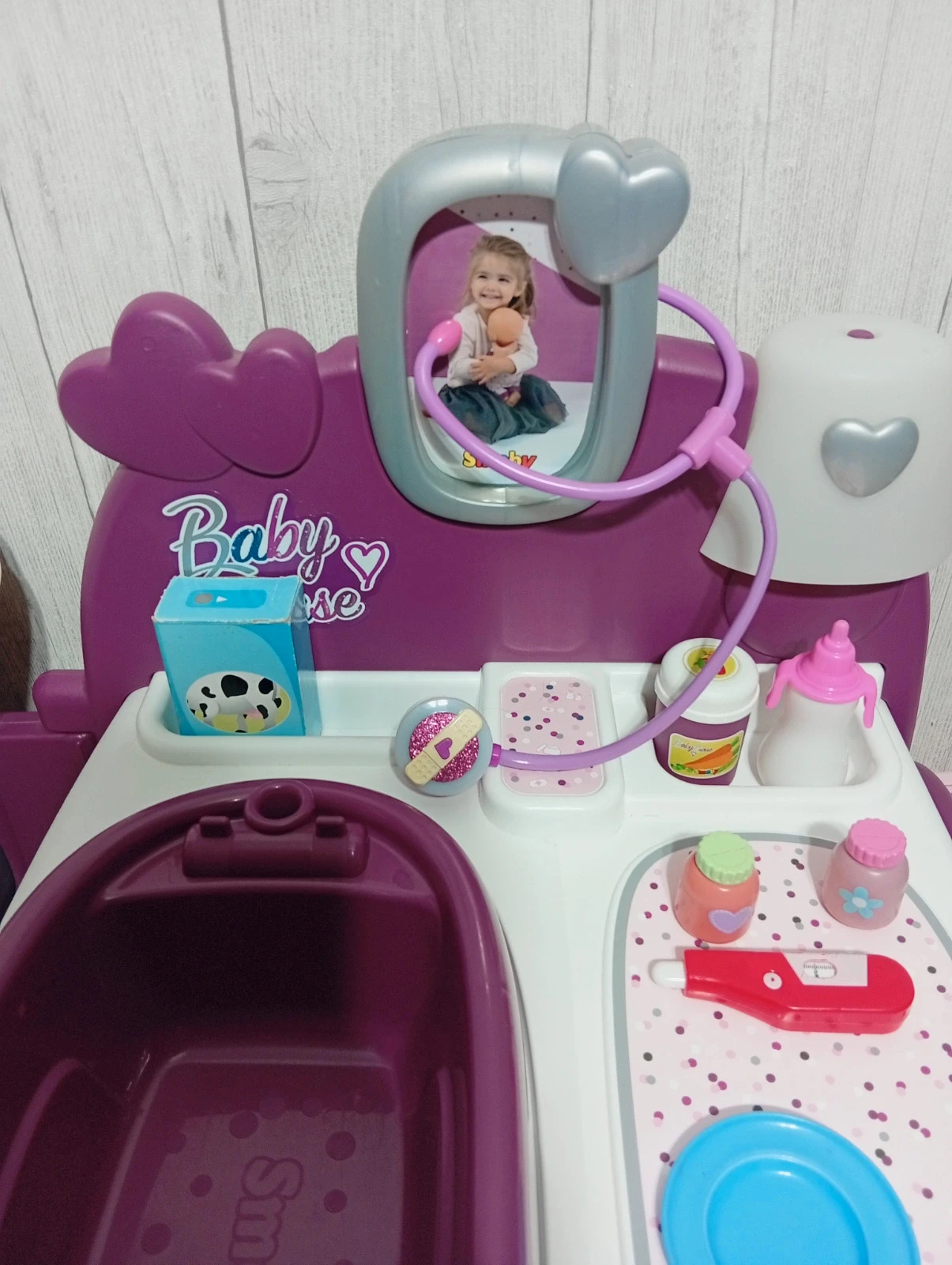 Nurserie fille - Baby Nurse - Couleur violet et gris – Baby Nurse – taille 3 ans / 98 cm 5
