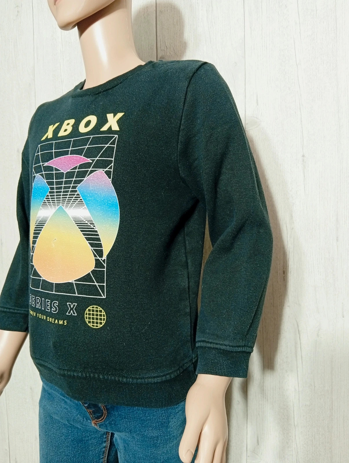 Pull garçon- Taille 6/7 ans ( 122 cm ) - Xbox - couleur noir et multicolore – Xbox – taille 7 ans / 122 cm 4