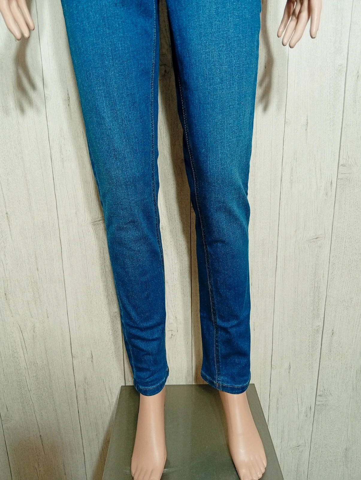 Jeans femme - taille M/38 - La Halle- couleur marine – La Halle – taille M / 38 / 10 3
