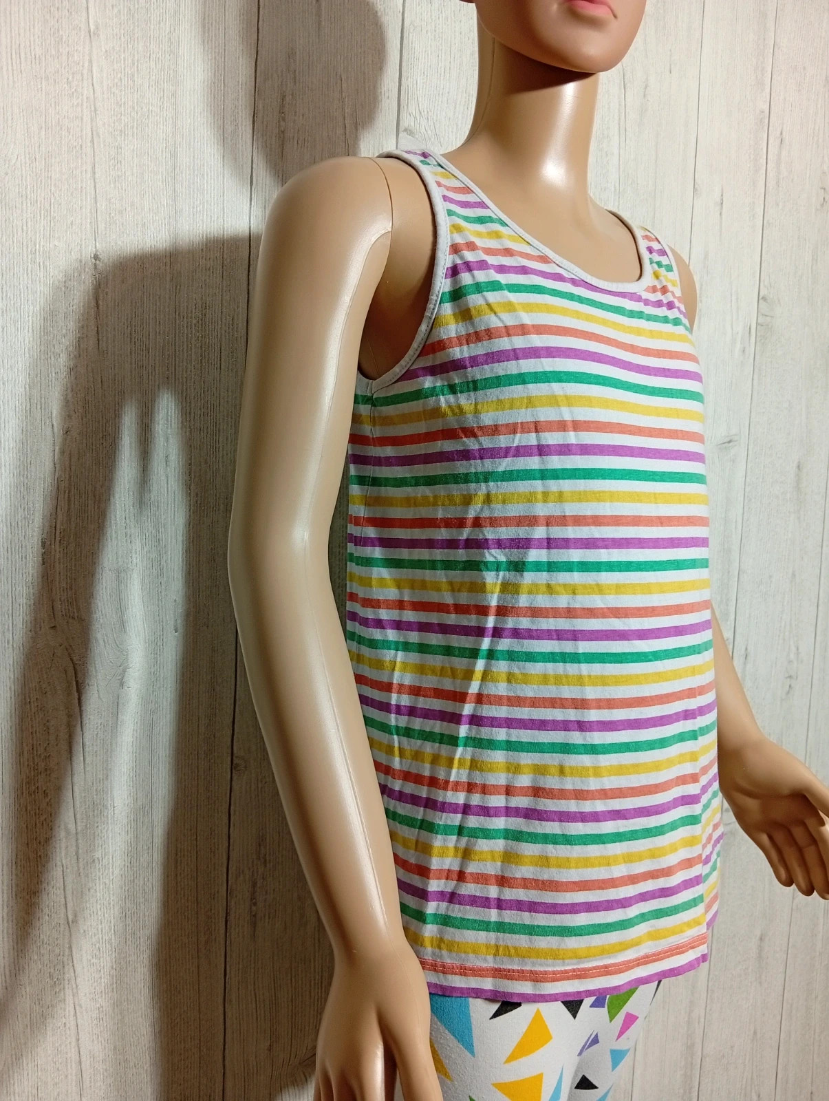 Débardeur fille- Taille 14 ans (158 cm) - U collection- couleur multicolore – U Collection – taille 14 ans / 164 cm 4