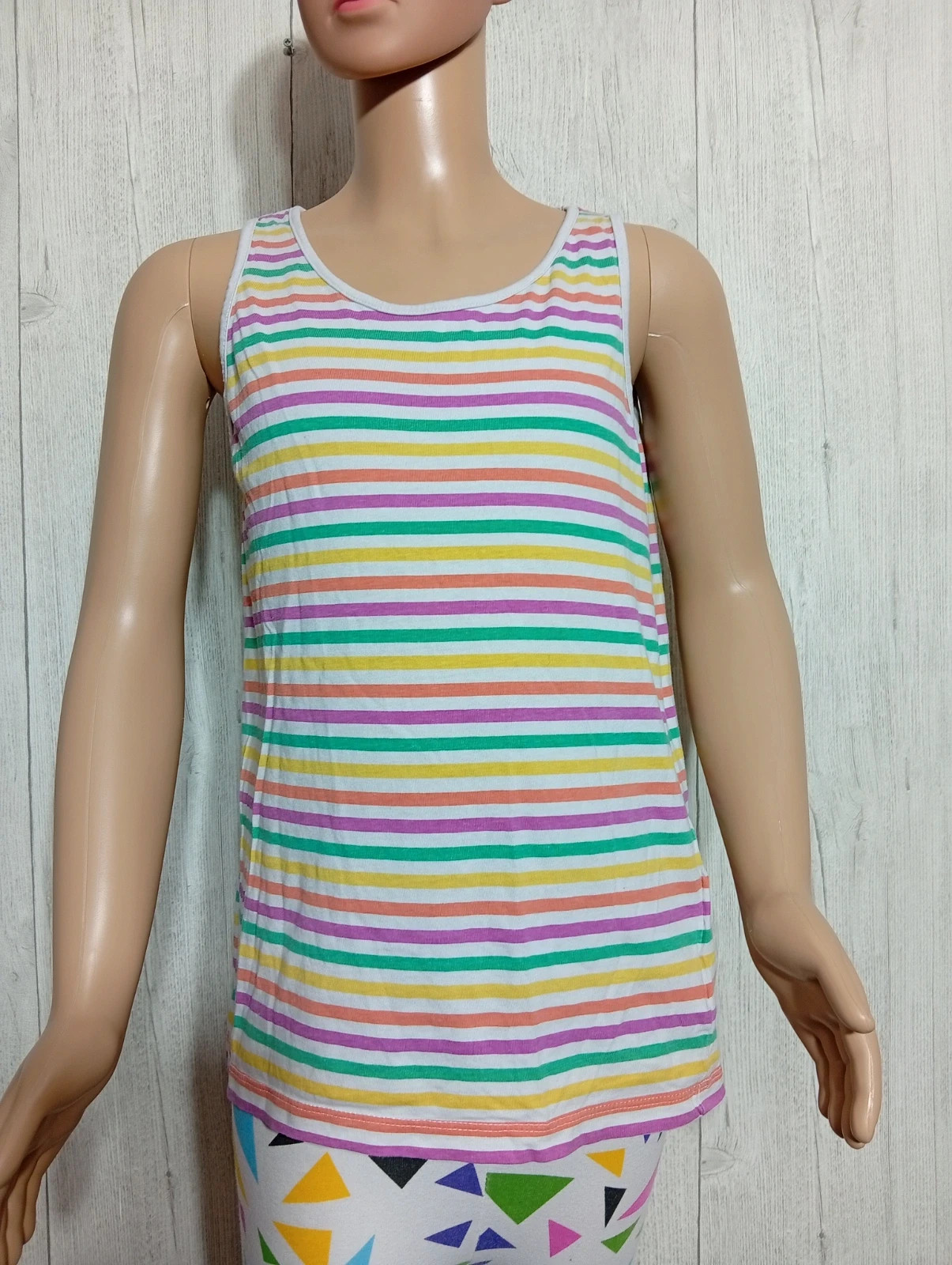 Débardeur fille- Taille 14 ans (158 cm) - U collection- couleur multicolore