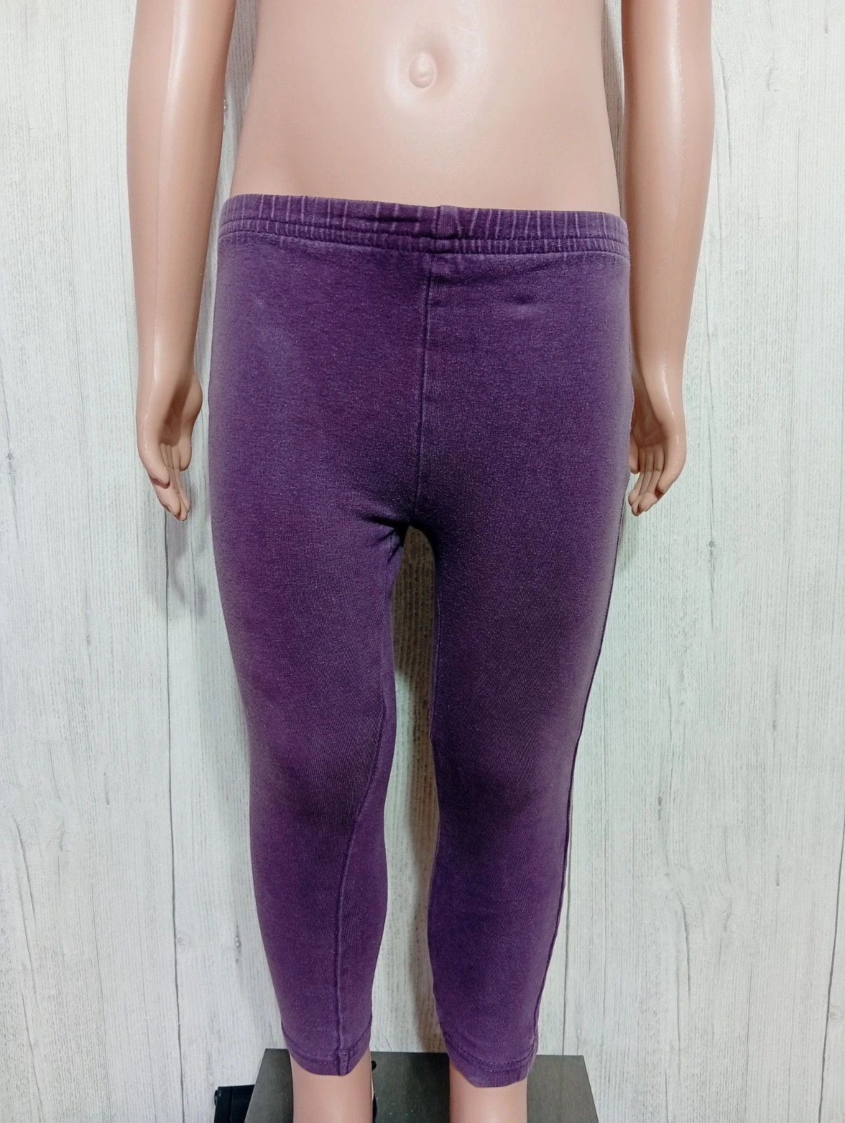 Leggins fille - Taille 3 ans - Uessentiel-Couleur violet – U Essentiel – taille 3 ans / 98 cm 2
