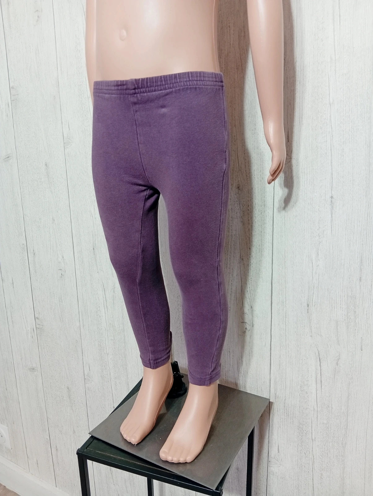 Leggins fille - Taille 3 ans - Uessentiel-Couleur violet – U Essentiel – taille 3 ans / 98 cm 5