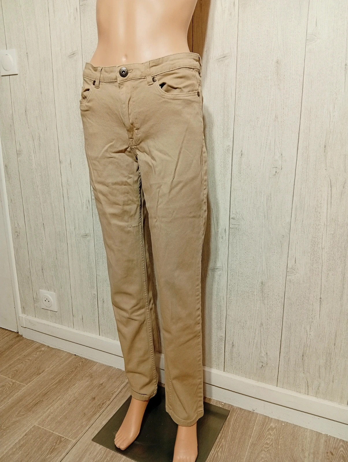 Pantalon femme - Taille L/40 -Influx - couleur beige – Influx – taille L / 40 / 12 5