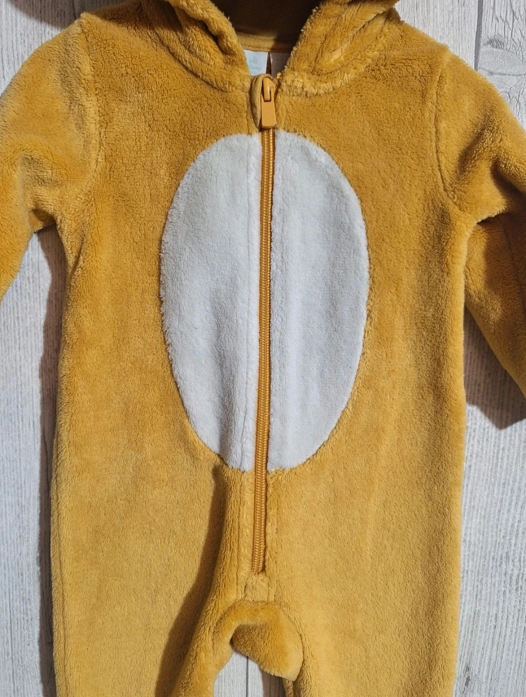 Pyjama garcon - Taille 6 mois ( 67 cm) - Disney baby - Couleur moutarde et blanc – Disney – taille 6-9 mois / 68 cm 5