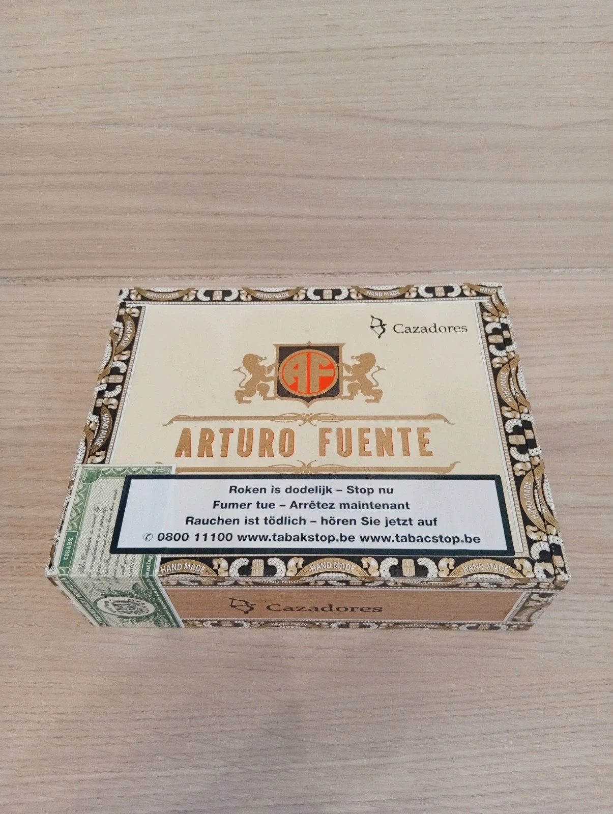 Boite a cigare vide- Arturo Fuente -cazadores -