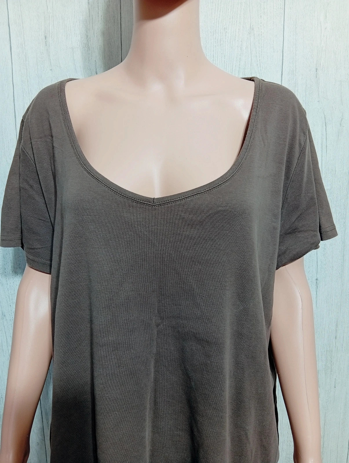T-shirt femme - Taille 58/60 -- couleur marron – ikebana – taille 9XL / 58 / 30 2