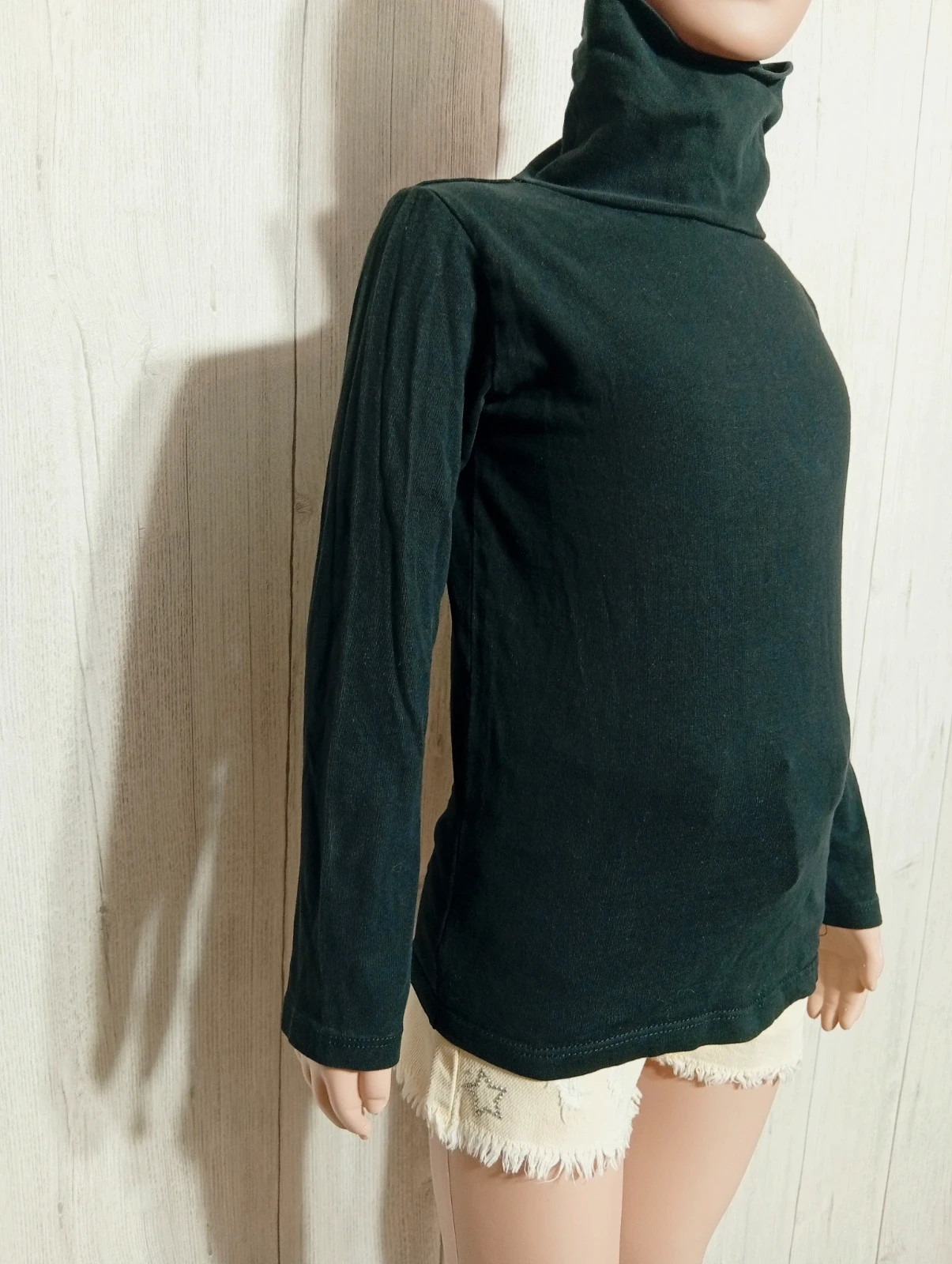 Pull à col coule fille - Taille 6ans - Gemo - couleur noir – Gémo – taille 6 ans / 116 cm 4