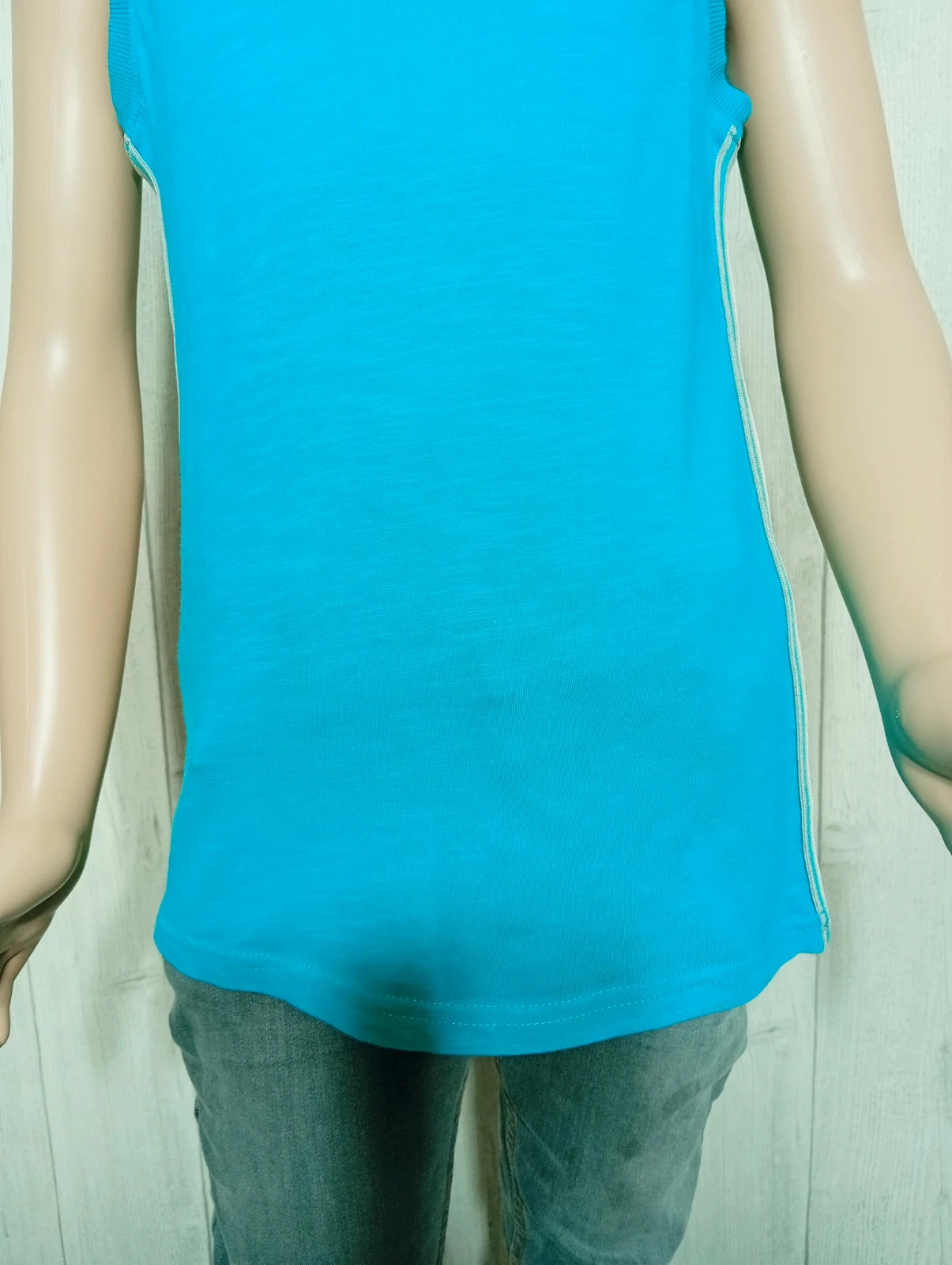 T-shirt garcon - Taille 10 ans ( 138/143 cm) - Kiabi - couleur bleu et noir – Kiabi – taille 10 ans / 140 cm 3