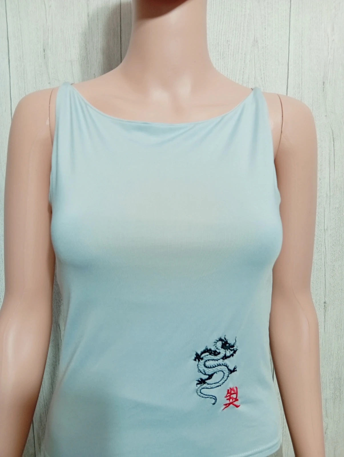 Débardeur femme- Taille unique- couleur gris – taille Taille unique 2