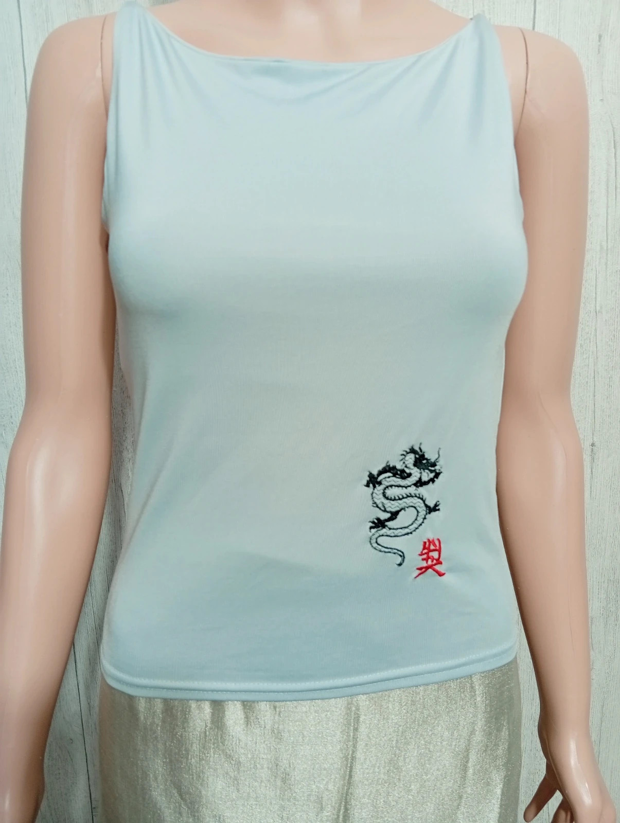 Débardeur femme- Taille unique- couleur gris – taille Taille unique 3