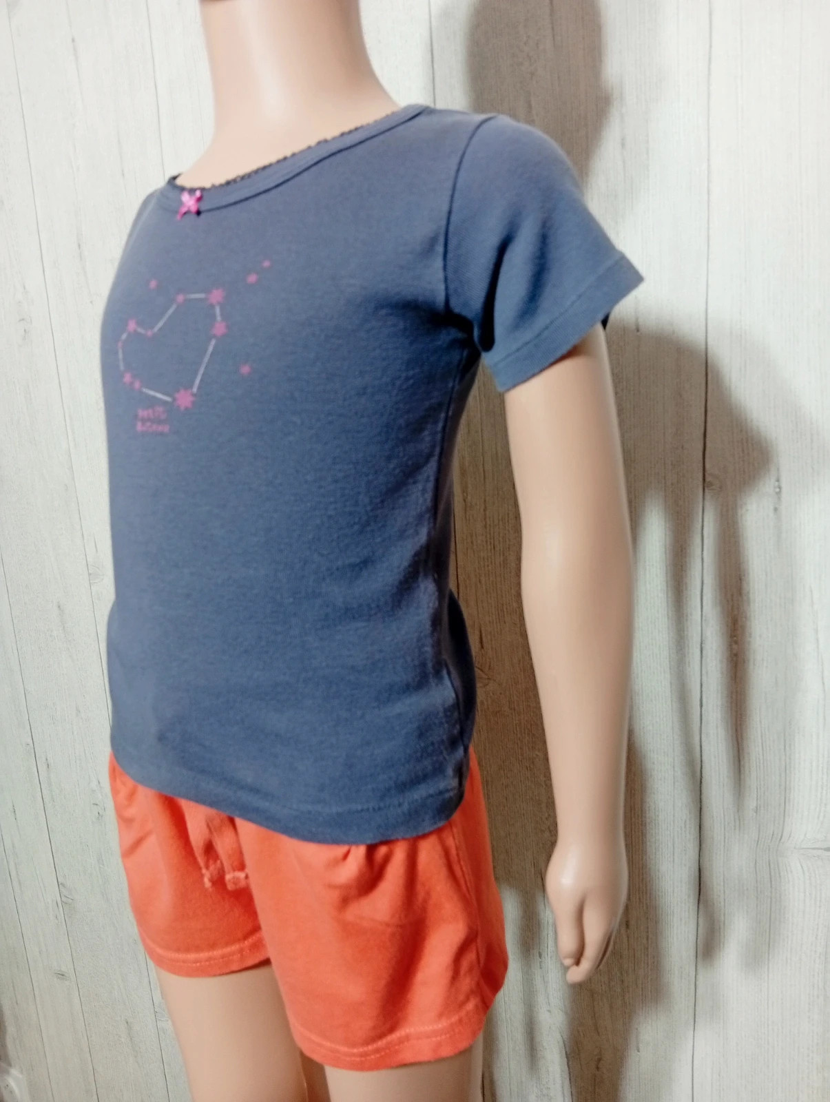 T-shirt manche courte fille-Taille 3ans ( 94 cm) - Petit Bateau- couleur violet – Petit Bateau – taille 3 ans / 98 cm 5