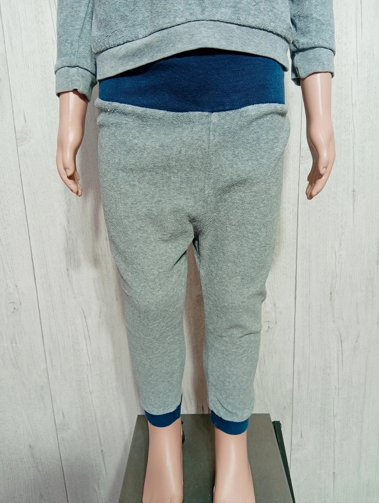Ensemble de pyjama 2 pièces- taille 12/24 mois -Lupilu- couleur gris et marine – Lupilu – taille 18-24 mois / 86 cm 3