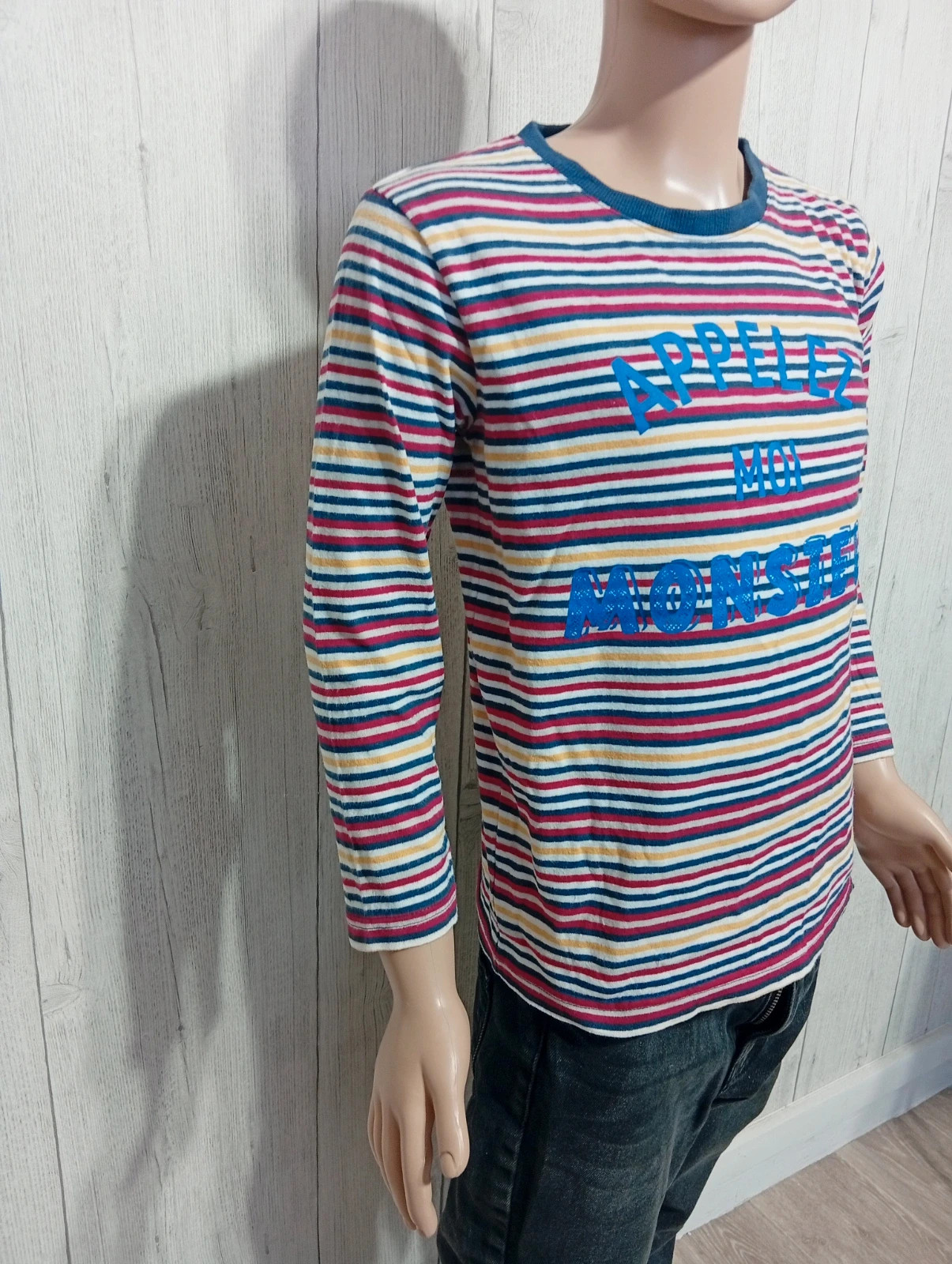 T-shirt manche longue garcon - Taille 8 ans ( 128 cm) - tape a loeil - couleurs multicolore – Tape à l'œil – taille 8 ans / 128 cm 3