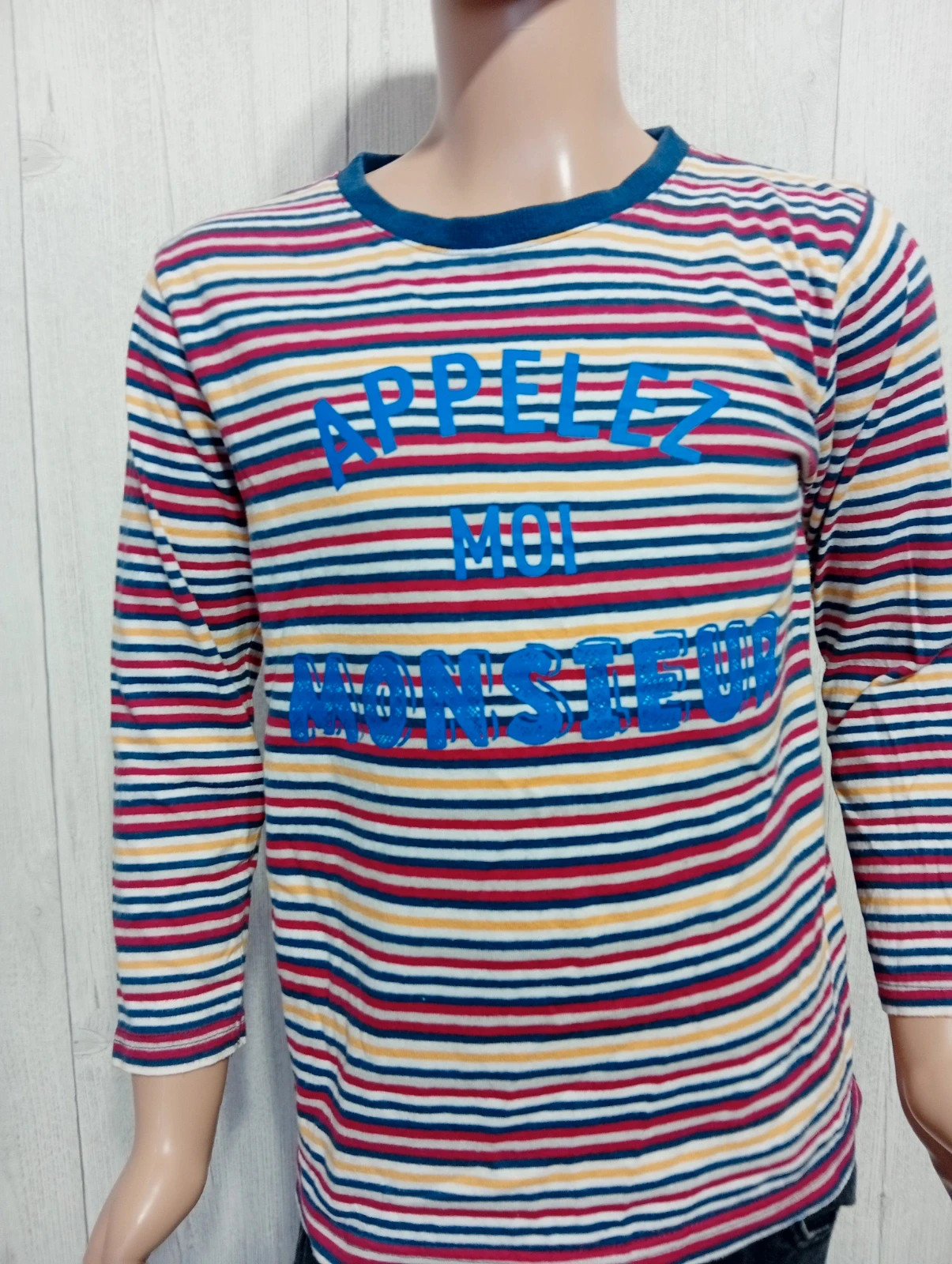 T-shirt manche longue garcon - Taille 8 ans ( 128 cm) - tape a loeil - couleurs multicolore – Tape à l'œil – taille 8 ans / 128 cm 2