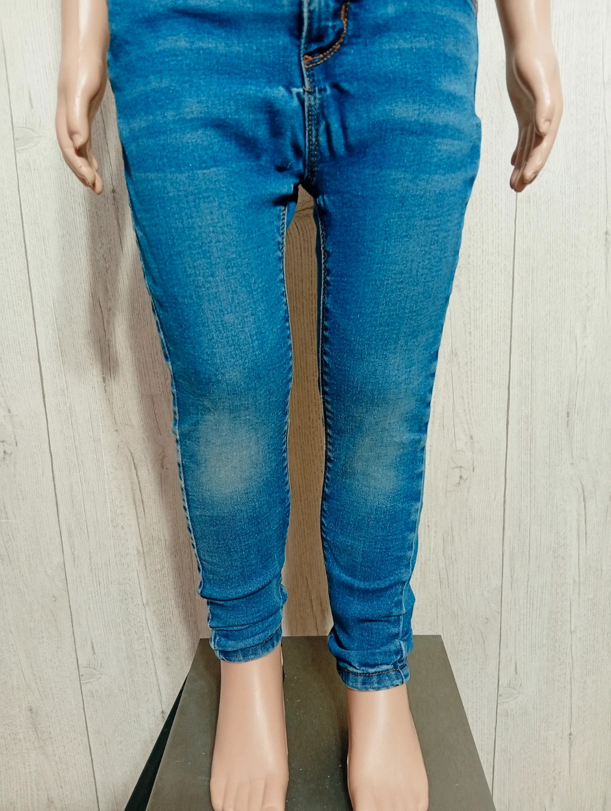 Jeans fille - Taille 4/5 ans (110 cm)- denim co - couleur marine – Denim Co – taille 5 ans / 110 cm 3